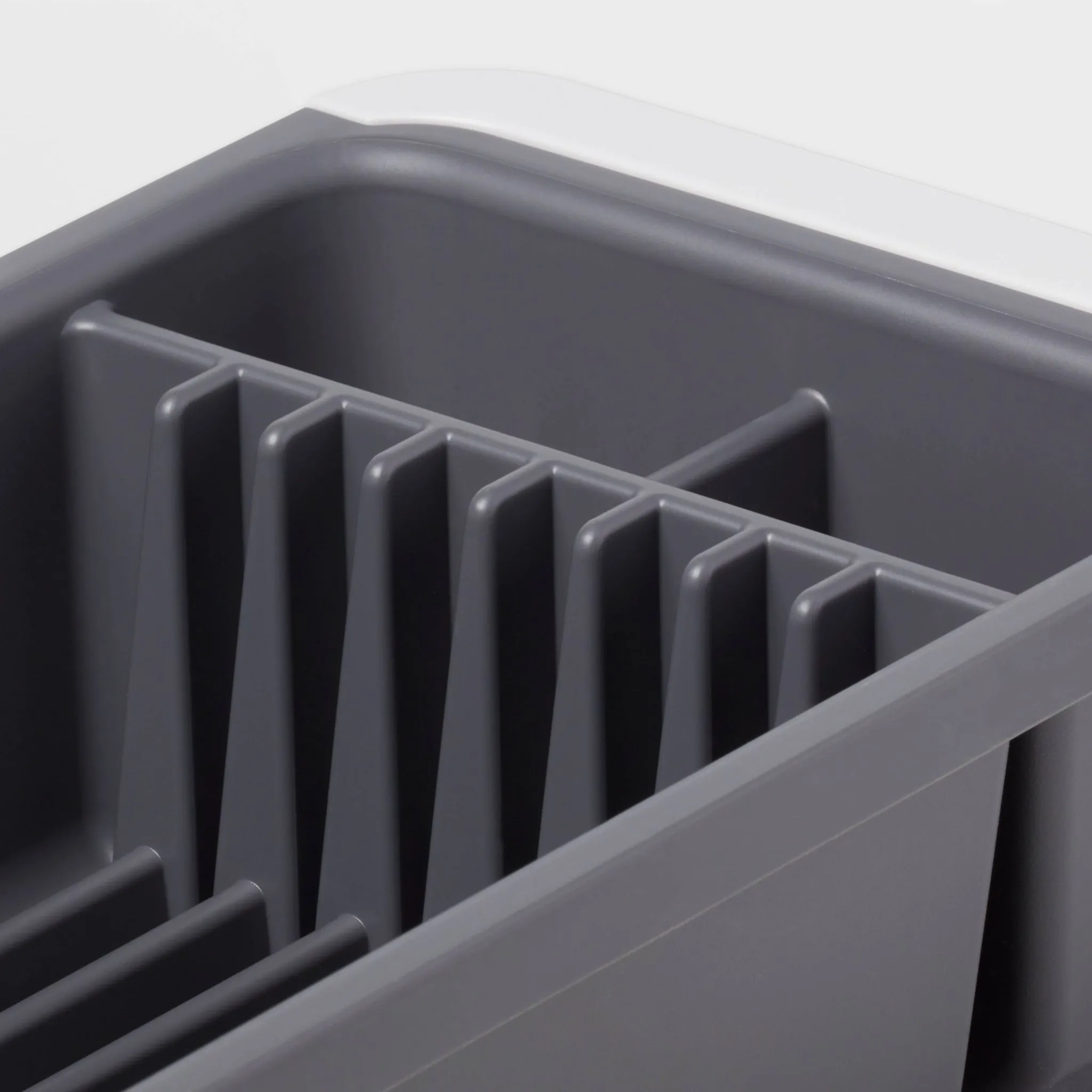 Over the Sink Dish Drainer - Gray - Image 4