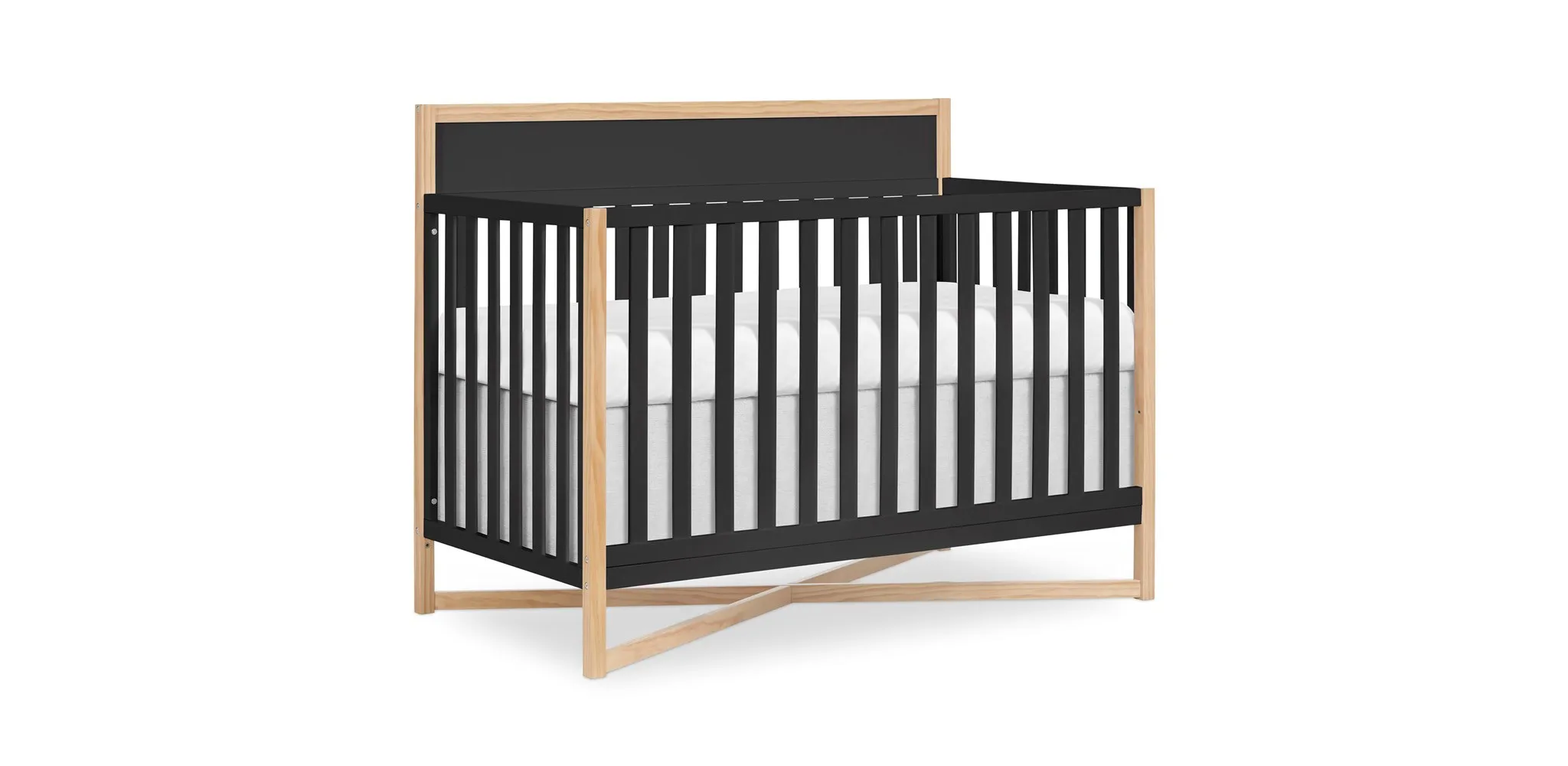 Owen 5-in-1 Convertible Crib - Matte Black