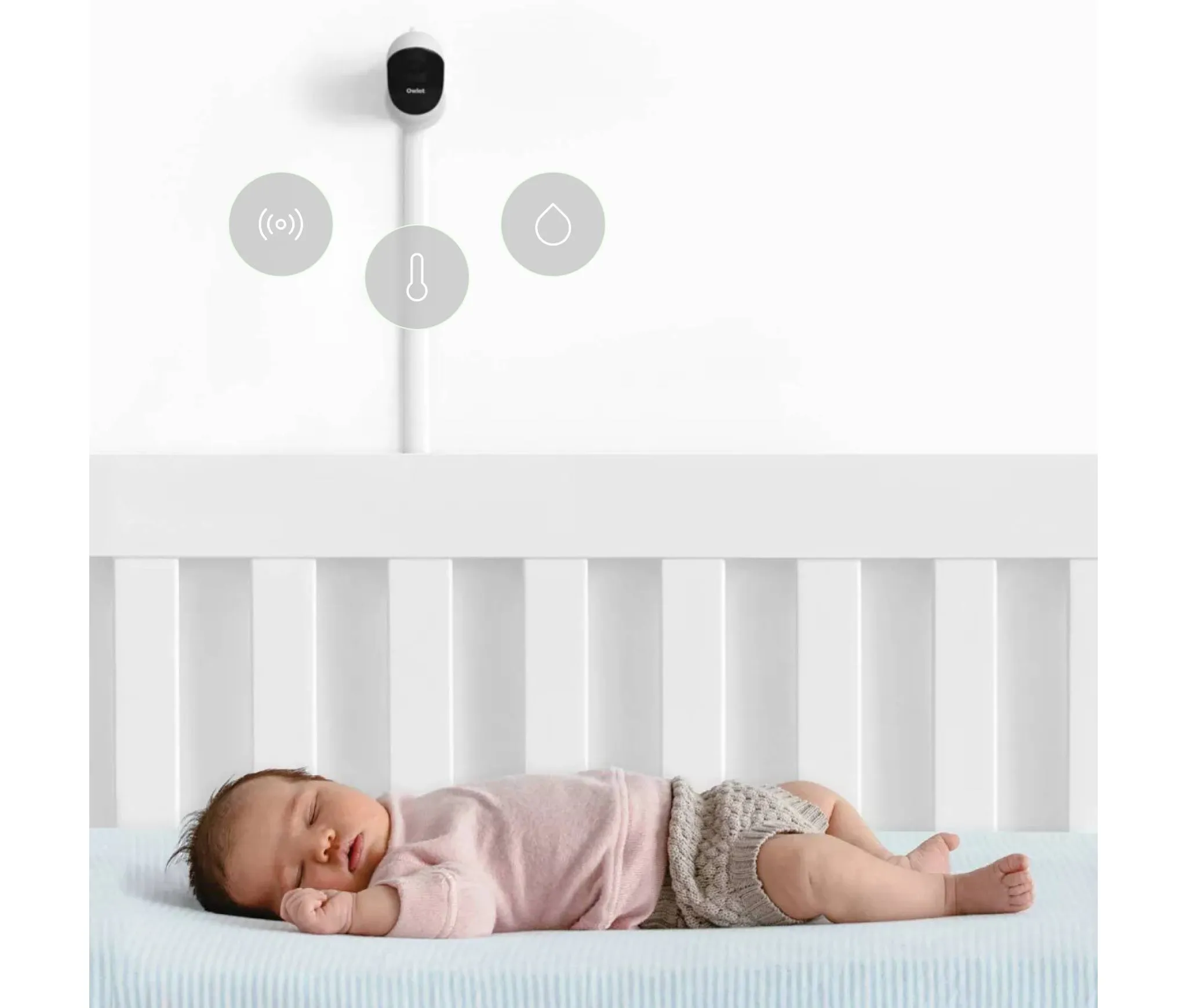 Owlet Cam 2 Smart Baby Video Monitor - White - Image 4