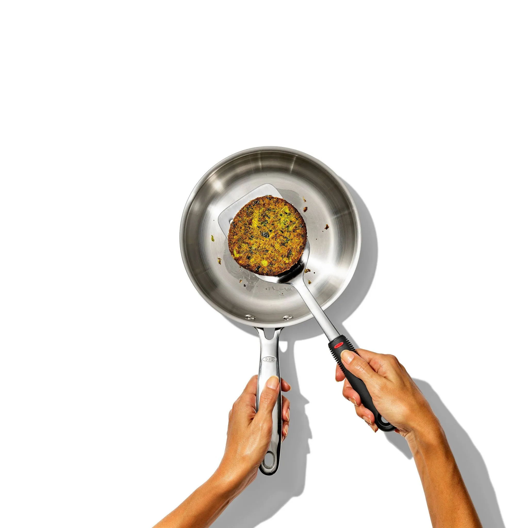 OXO 2pc Stainless Steel Utensil Set - Image 3