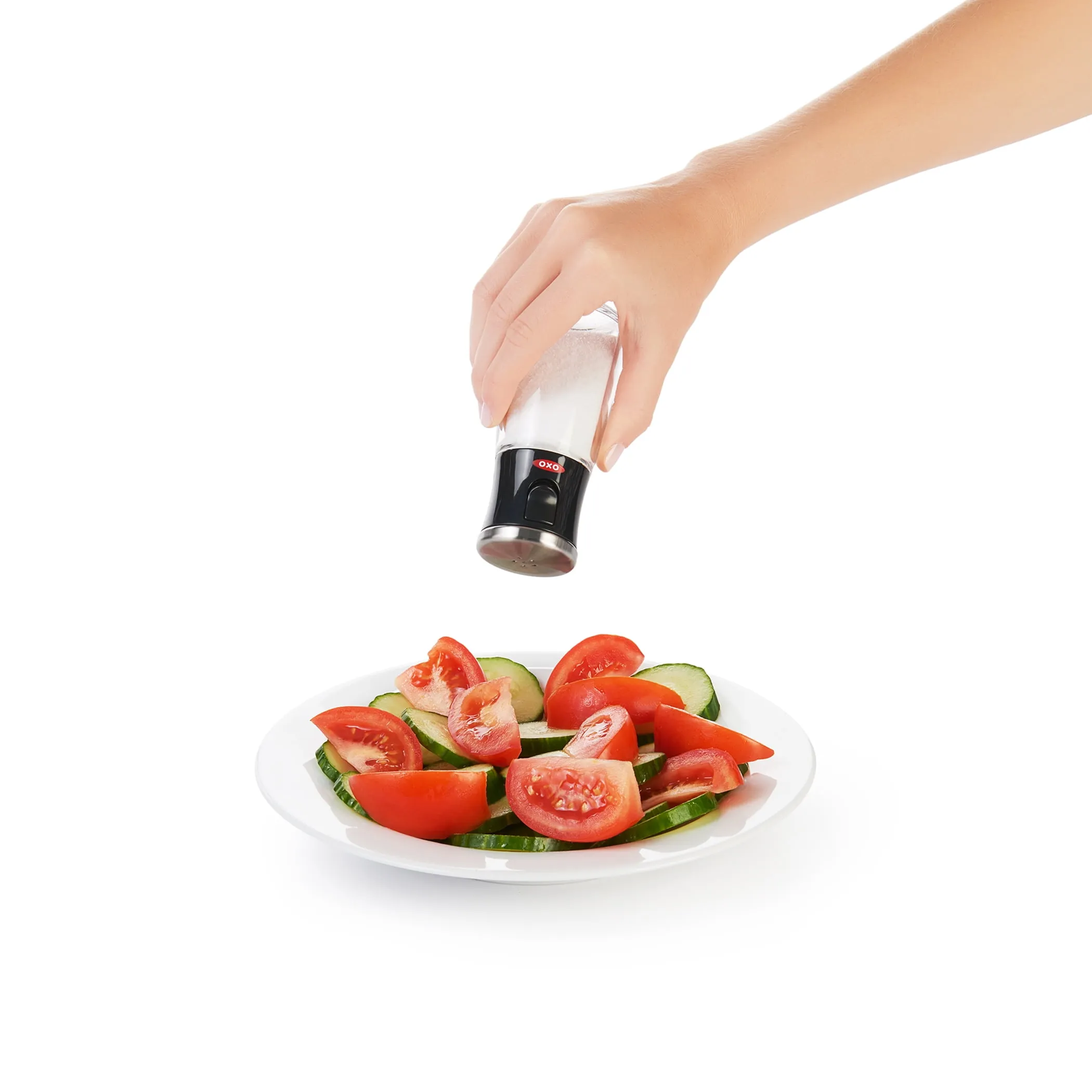 OXO SoftWorks Salt and Pepper Shaker Set - Black - Image 3