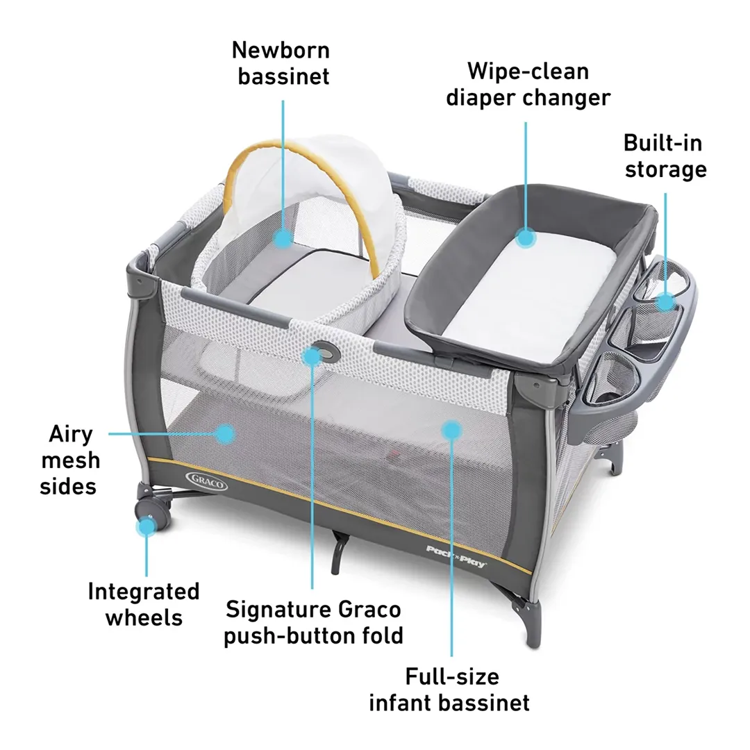 Pack 'N Play Care Suite Bassinet Playard - Wells - Image 4