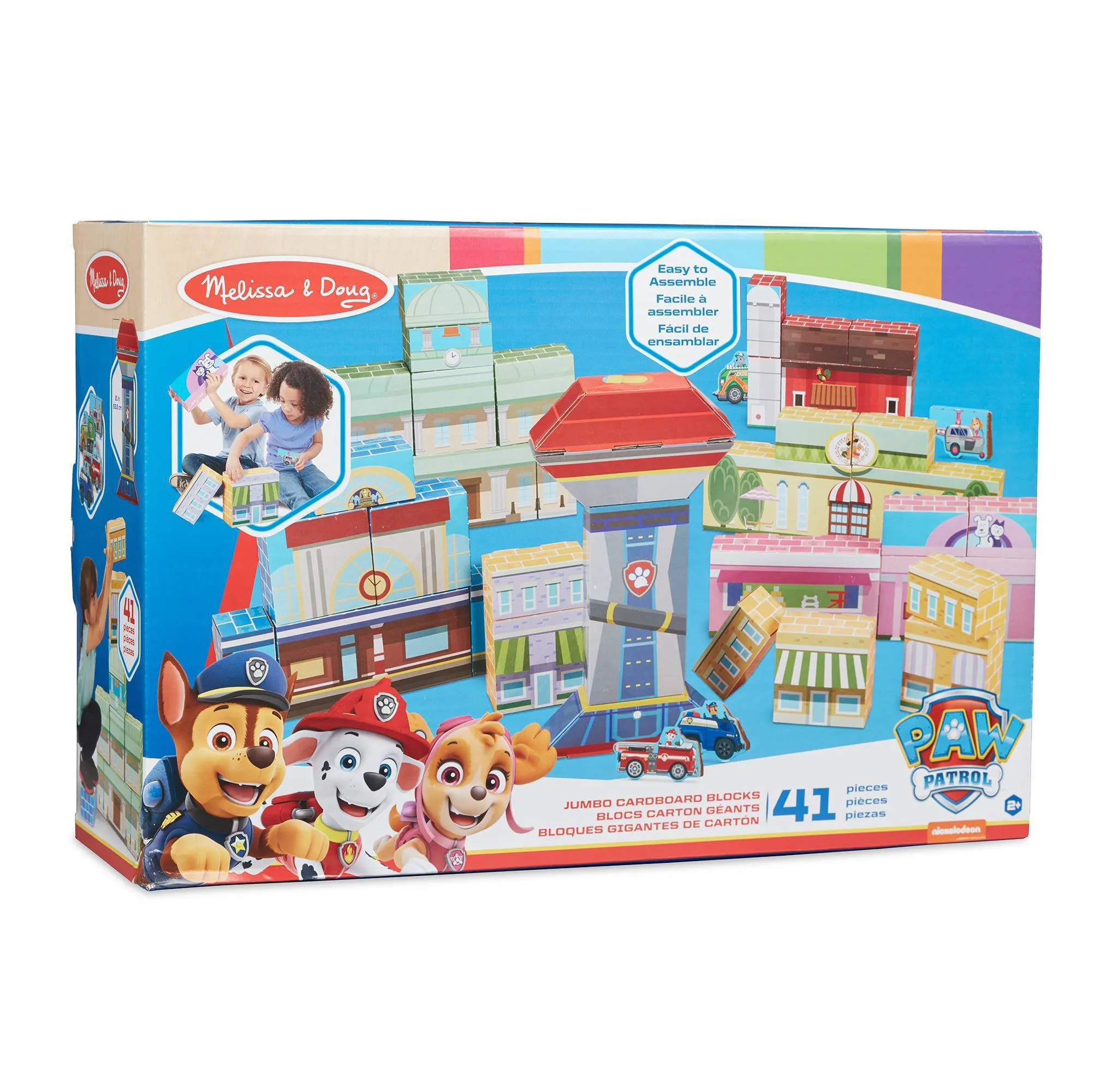 PAW Patrol Jumbo Cardboard Blocks (41 Pieces) - Image 3