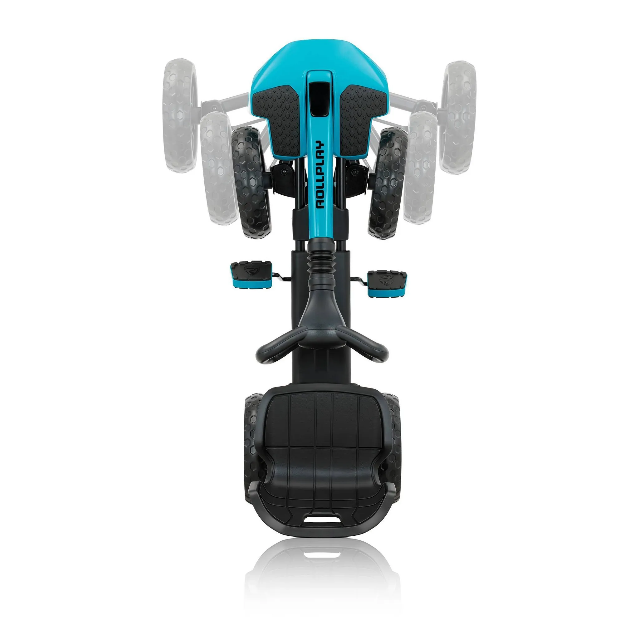 Pedal Ride-On Vehicle - Teal - Image 4