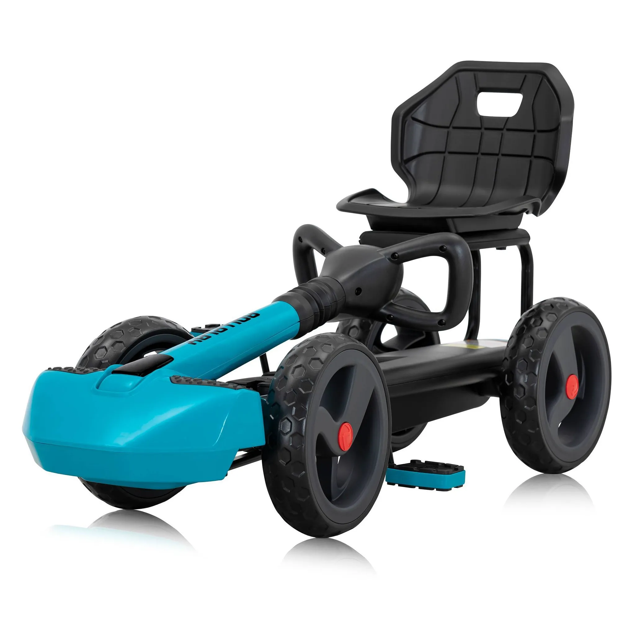 Pedal Ride-On Vehicle - Teal - Image 3