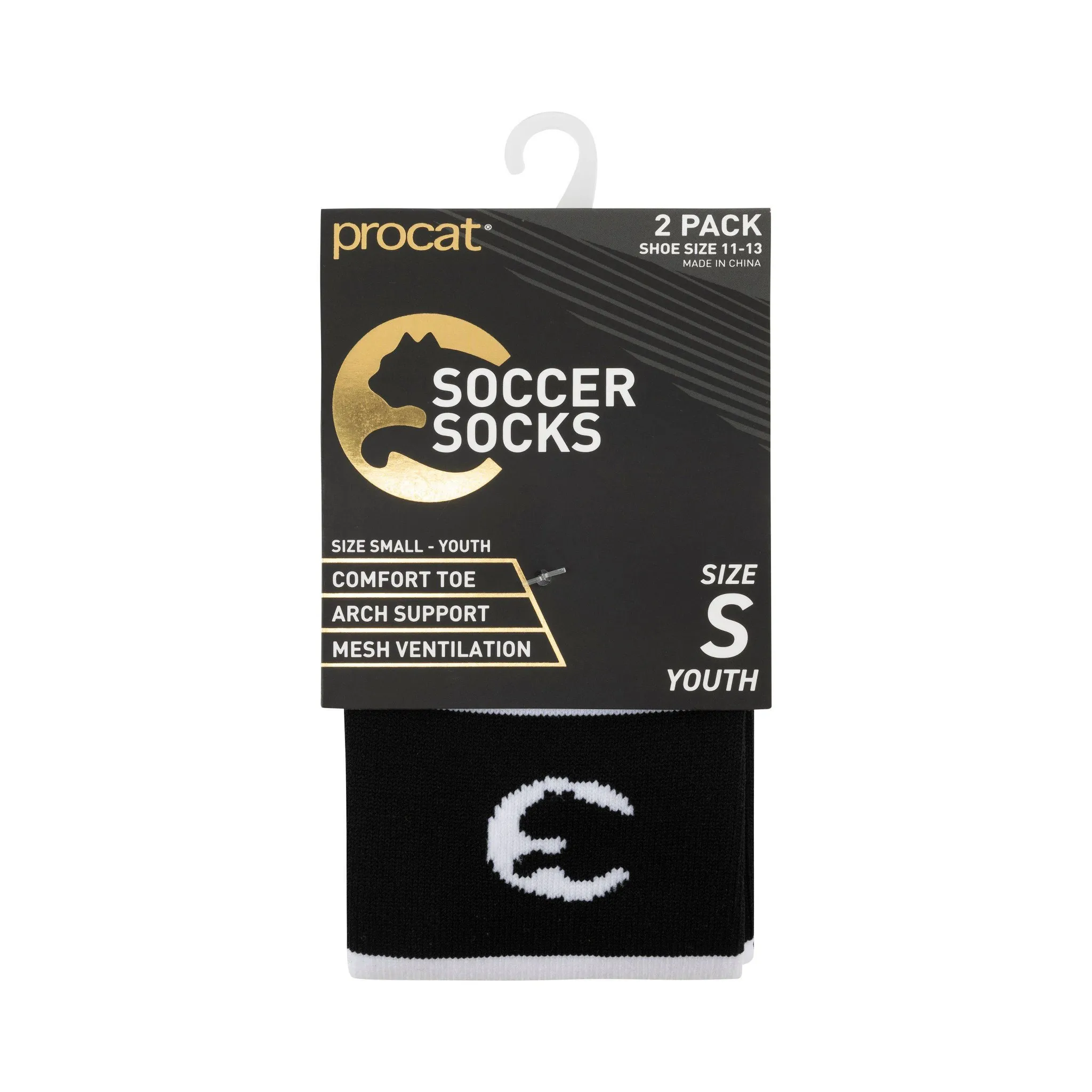 Performance Soccer Socks 2pk - Large - Image 3