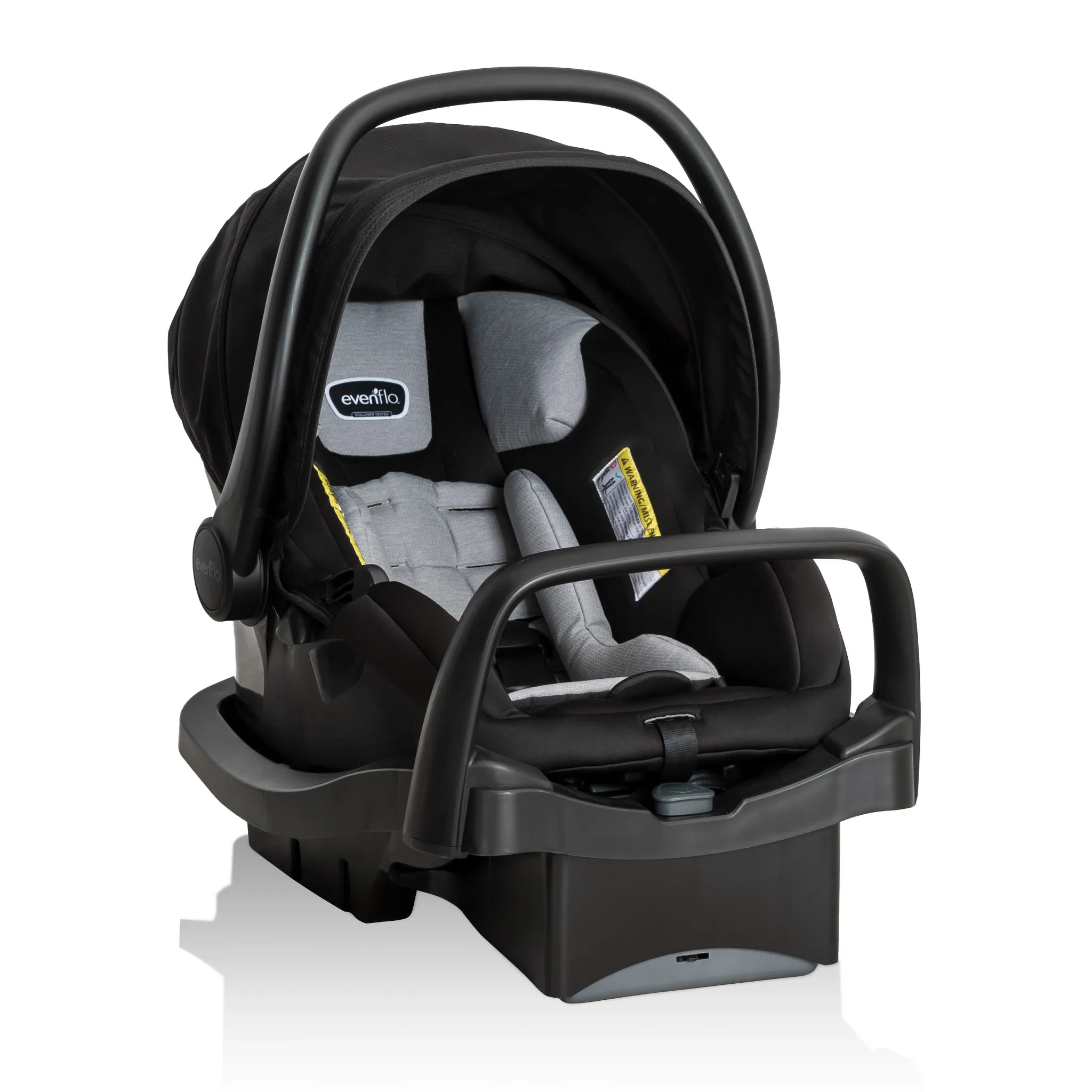 Pivot Modular Travel System with LiteMax Infant Car Seat with Anti-Rebound Bar - Oxford Black - Image 5
