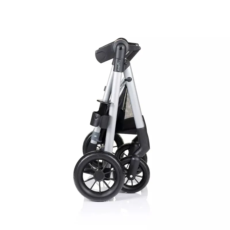 Pivot Modular Travel System With SafeMax Car Seat - Dusty Rose - Image 3