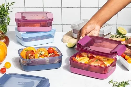 Plastic Meal Prep Set - Elderberry - Image 2