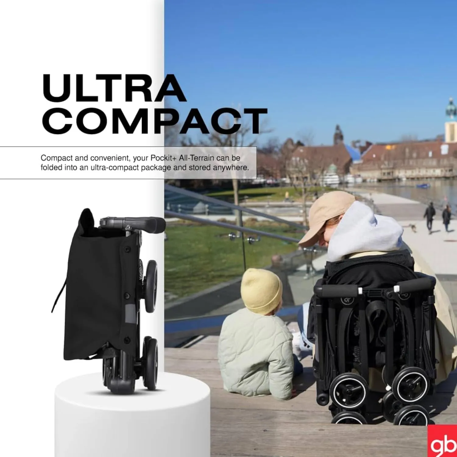 Pockit+ All Terrain Stroller - Black - Image 5