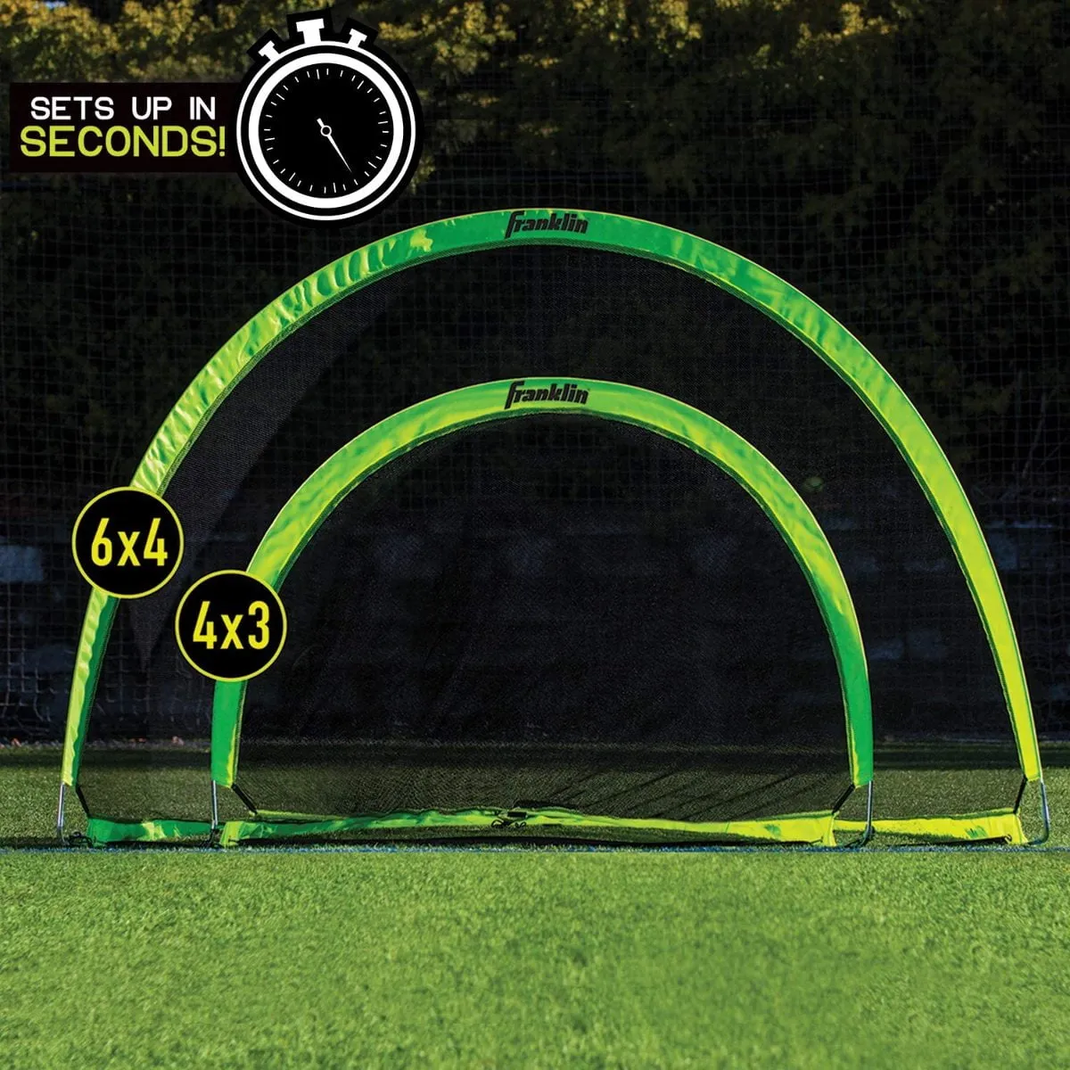 Pop Up Soccer Goals - 6' X 4' - Image 3
