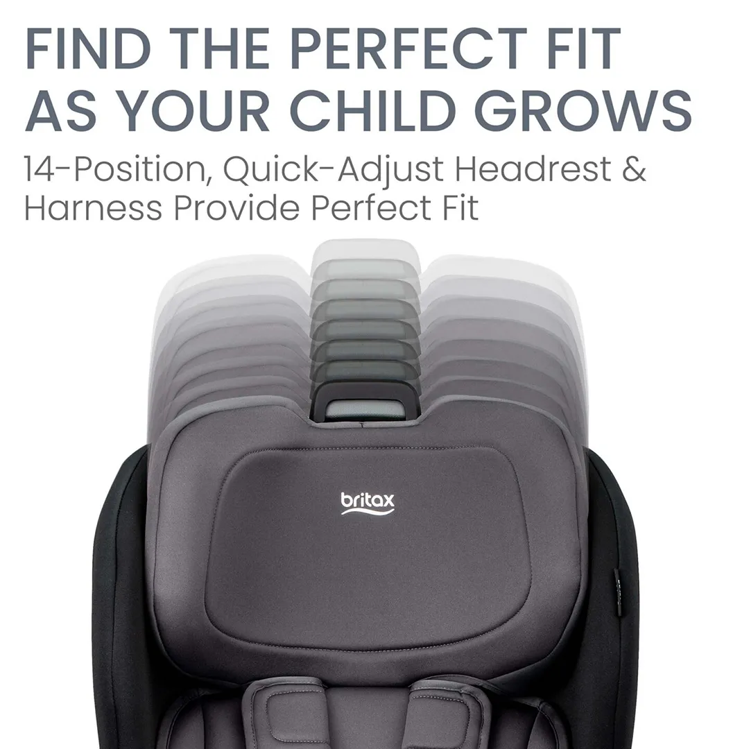 Poplar 2 in 1 Convertible Car Seat - Stone Onyx - Image 4