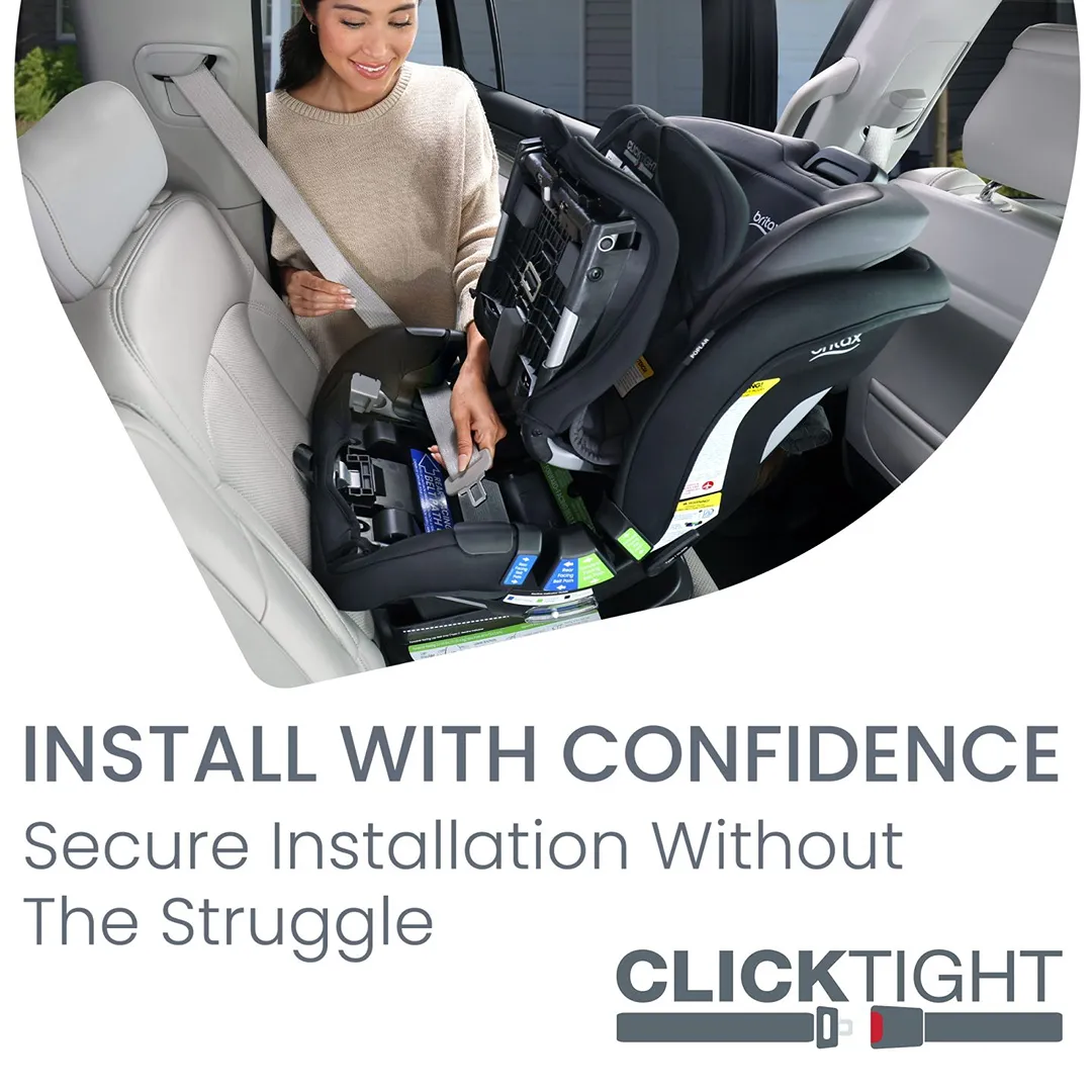 Poplar 2 in 1 Convertible Car Seat - Stone Onyx - Image 6