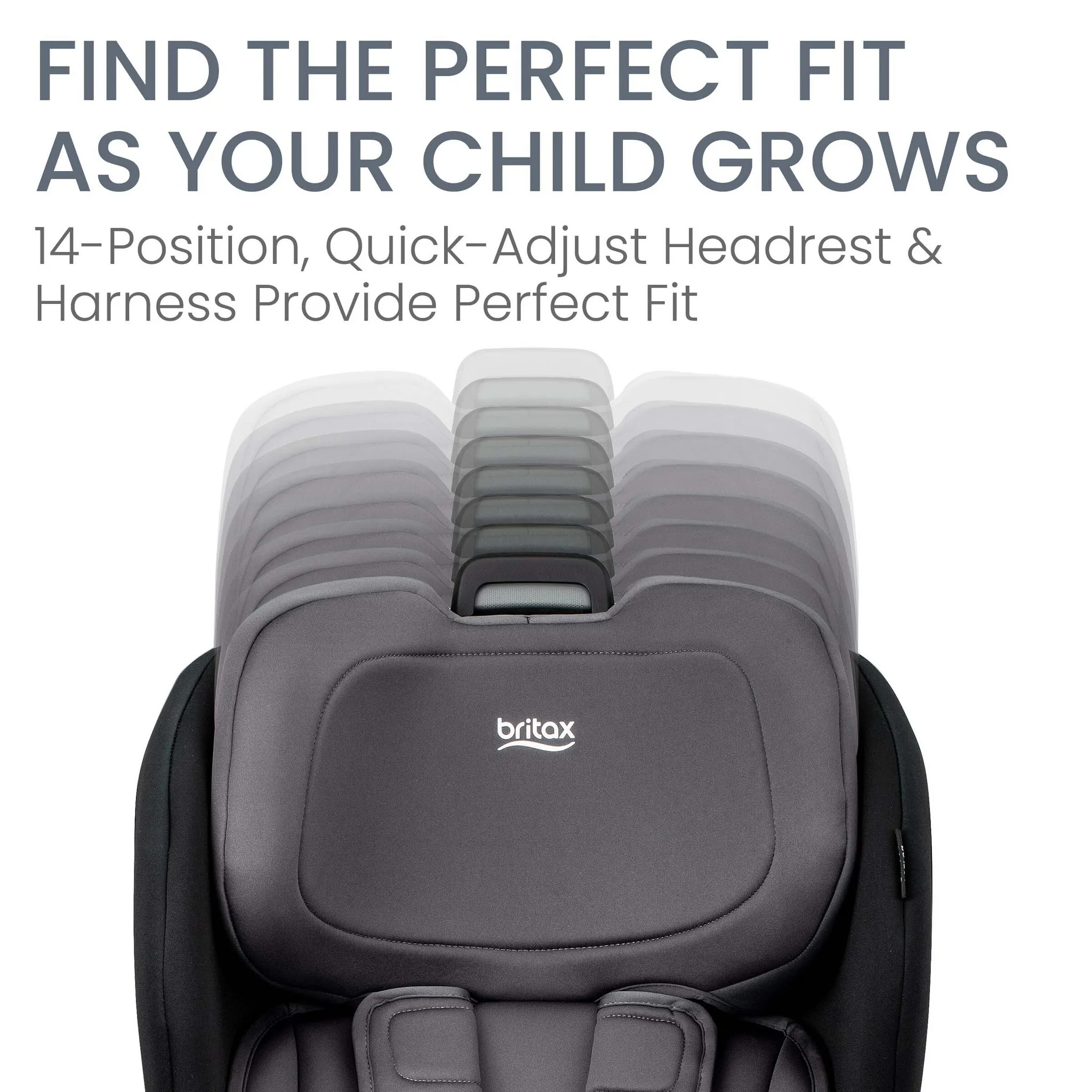 Poplar Slim with ClickTight Technology Convertible Car Seat - Black - Image 10