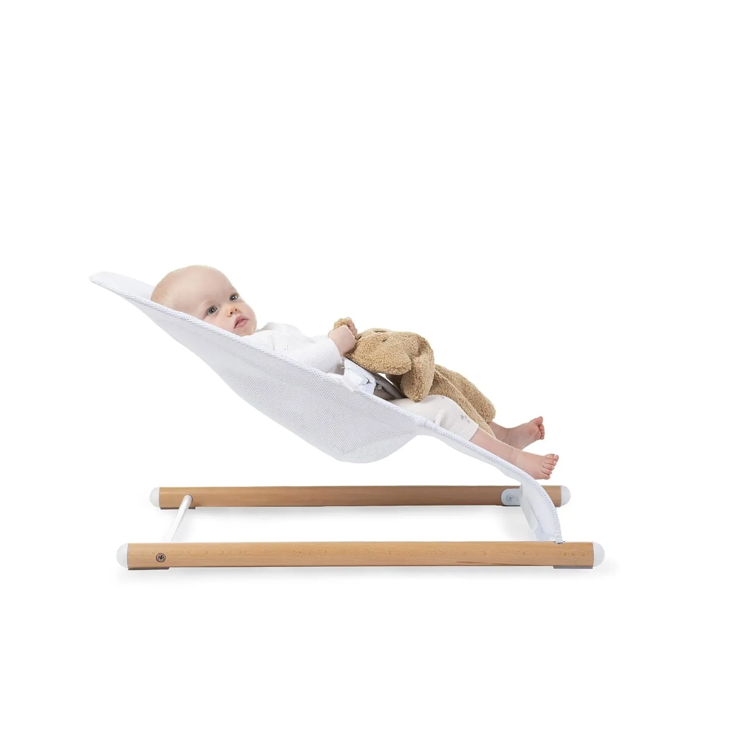 Portable Baby Bouncer - White - Image 4