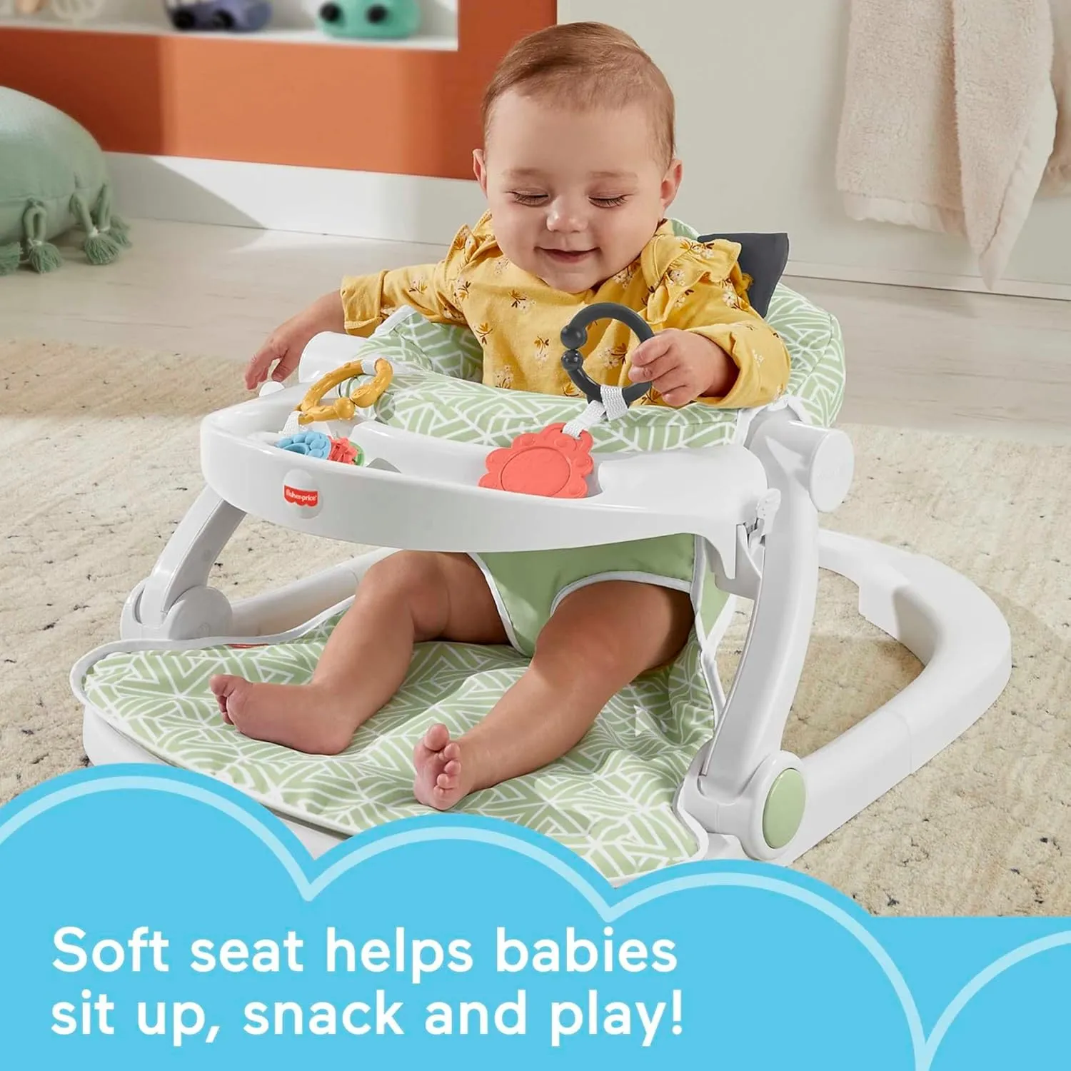 Portable Baby Chair - Puppy Perfection - Image 2