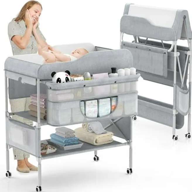 Portable Baby Changing Table - Height Adjustable