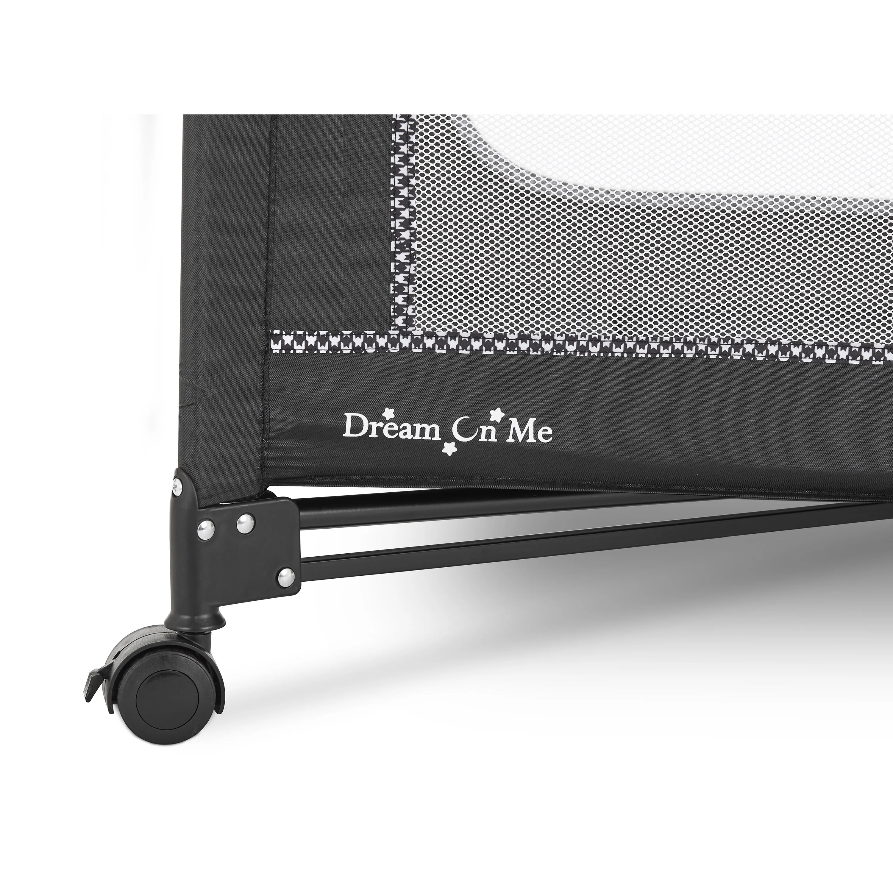 Portable Baby Playard - Black & White - Image 14