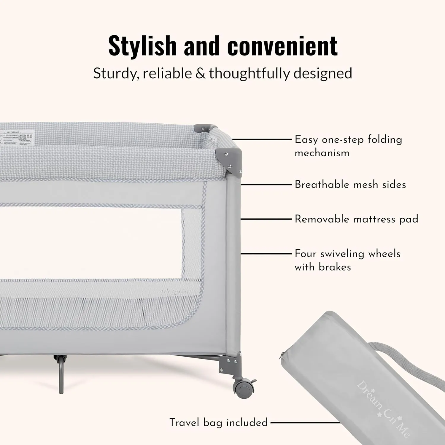 Portable Playard - Grey - Image 8