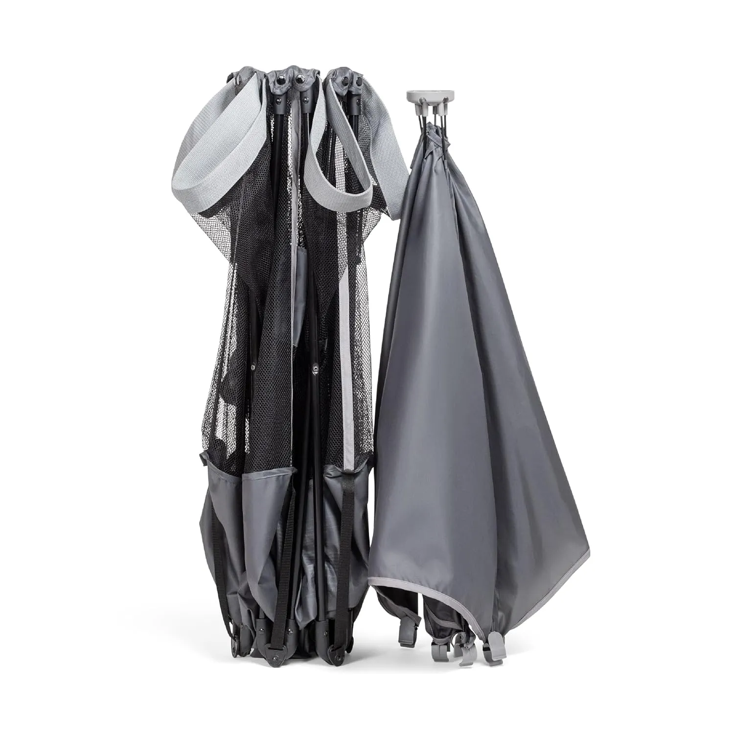 Portable Playard with Sun Canopy - Grey - Image 3