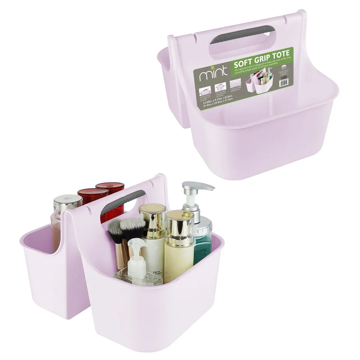 Portable Shower Caddy, Bathroom Organizer Basket, Perfect Size for Dorm/College - Image 6