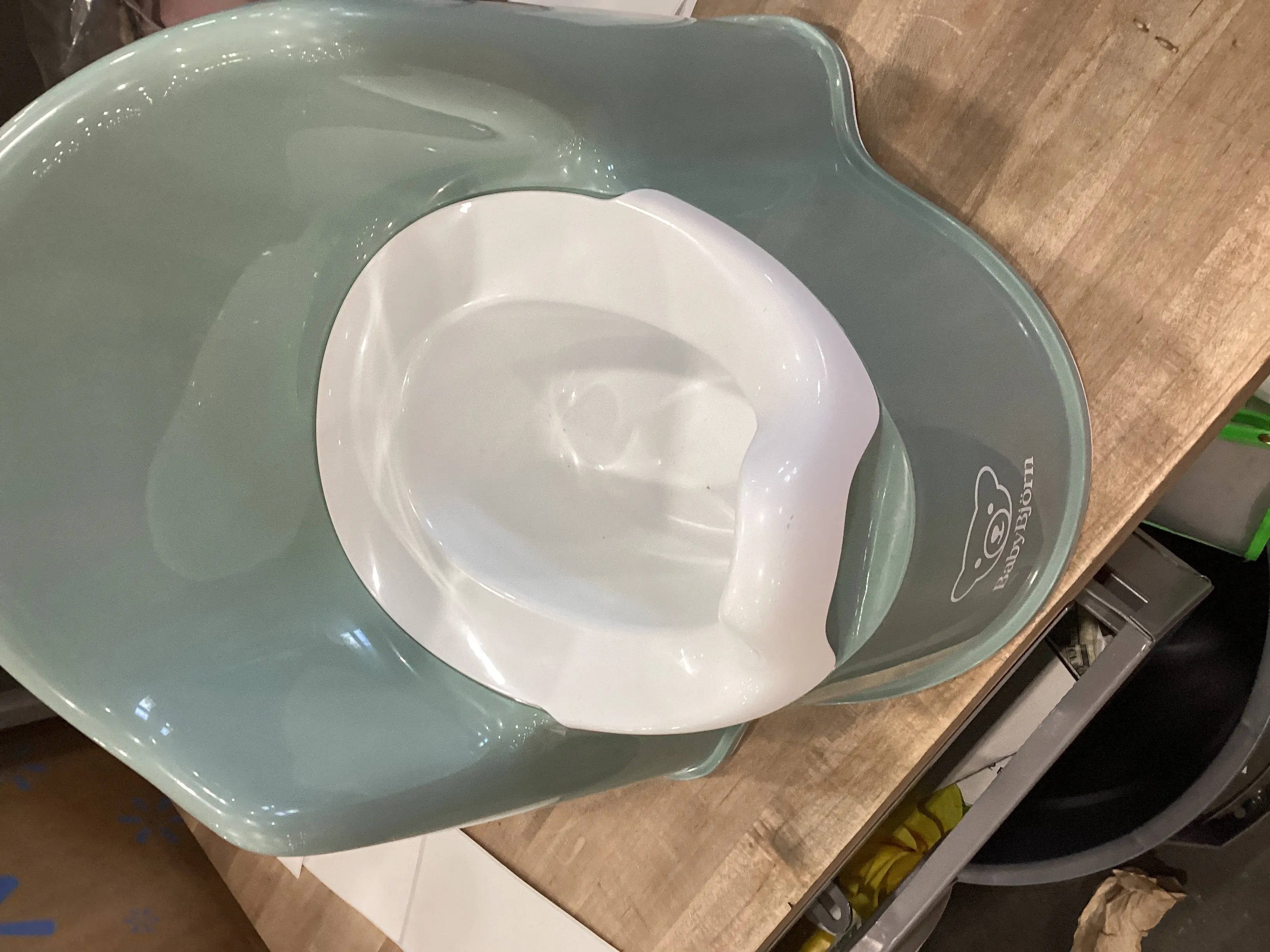 Potty Chair, Green/White - Image 4