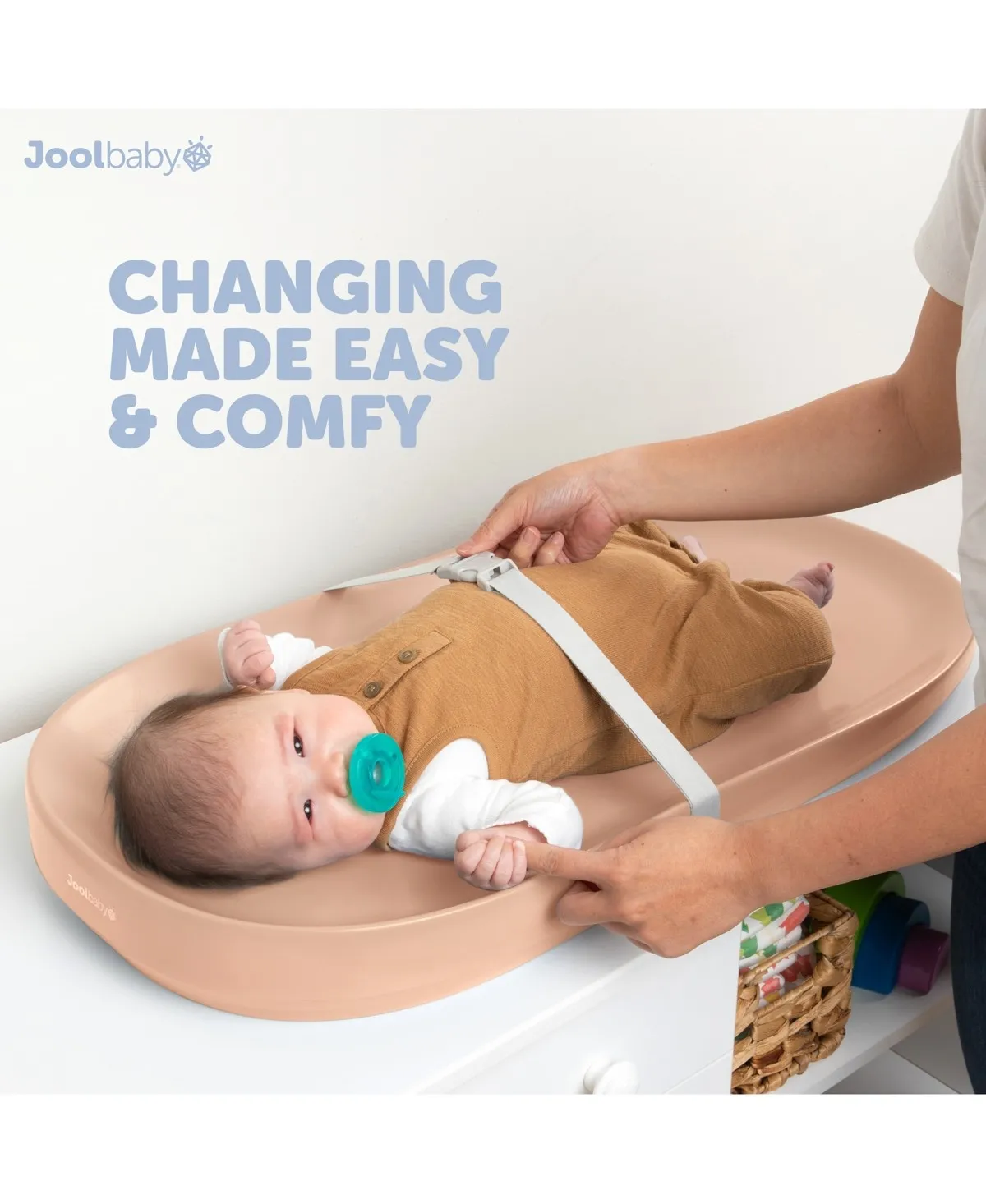 Premium Changing Pad - Peach