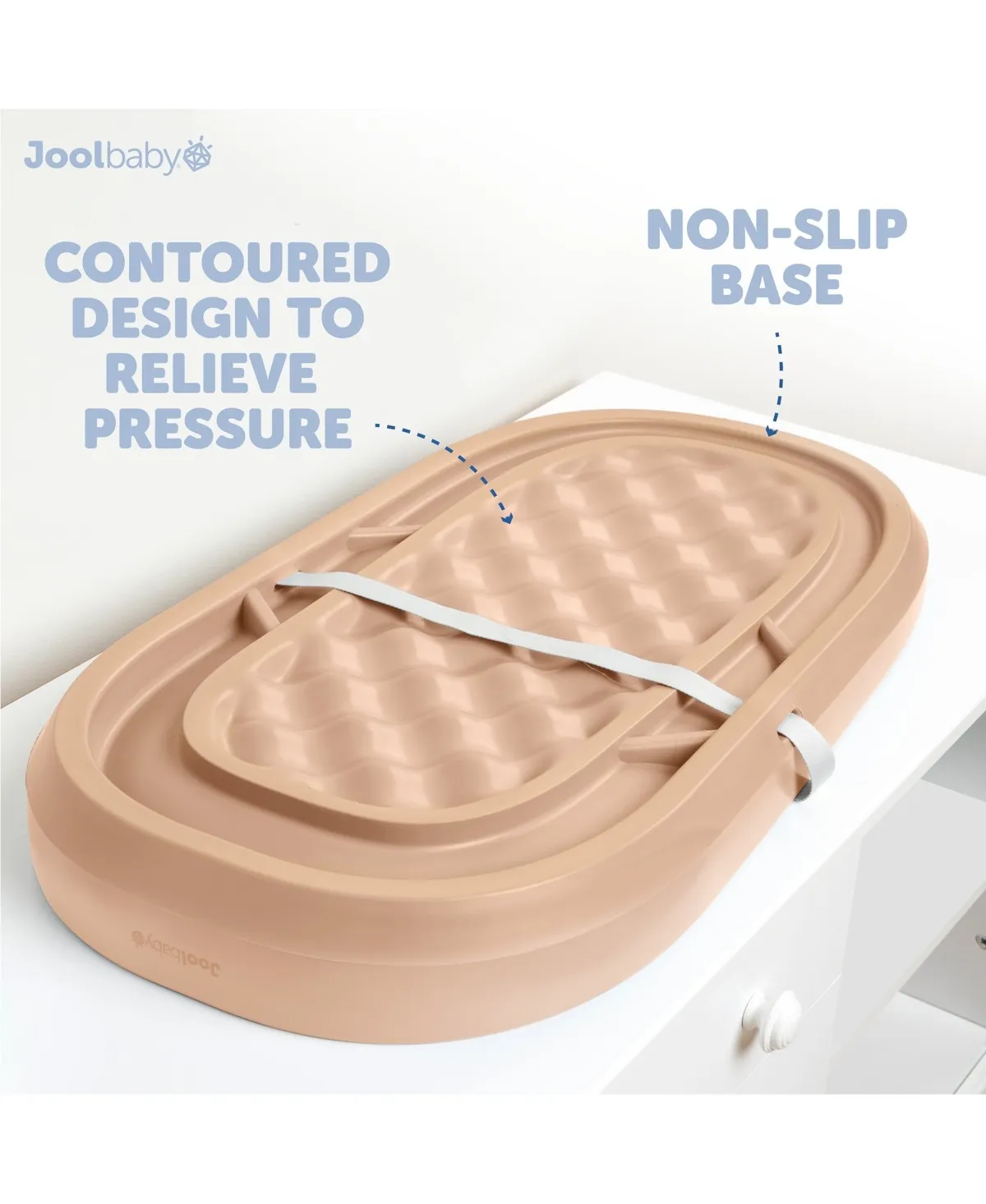 Premium Changing Pad - Peach - Image 2