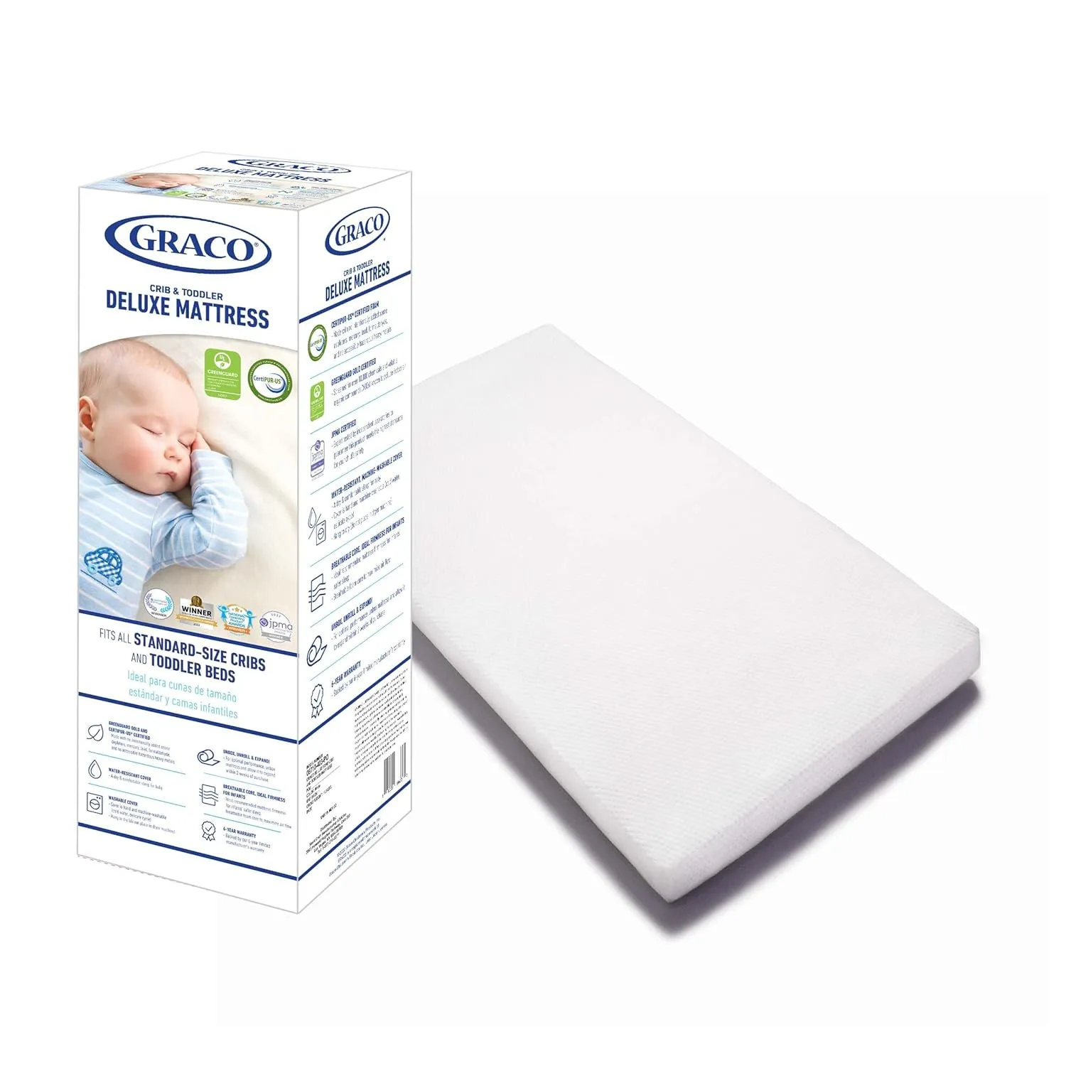 Premium Crib and Toddler Bed Mattress - Image 3