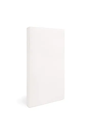 Premium Foam Crib Mattress + Mattress Protector Bundle - White - Image 3