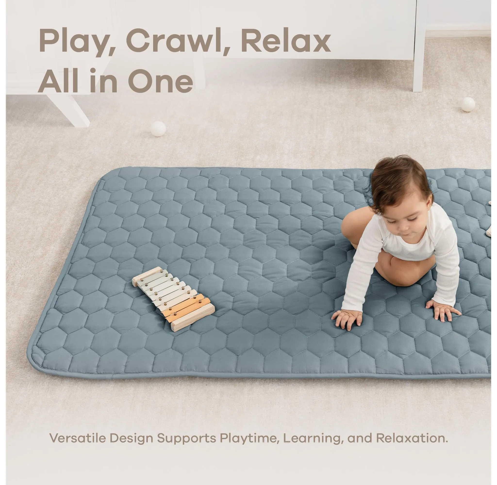 Premium Play Mat - Pacific Blue - Image 3