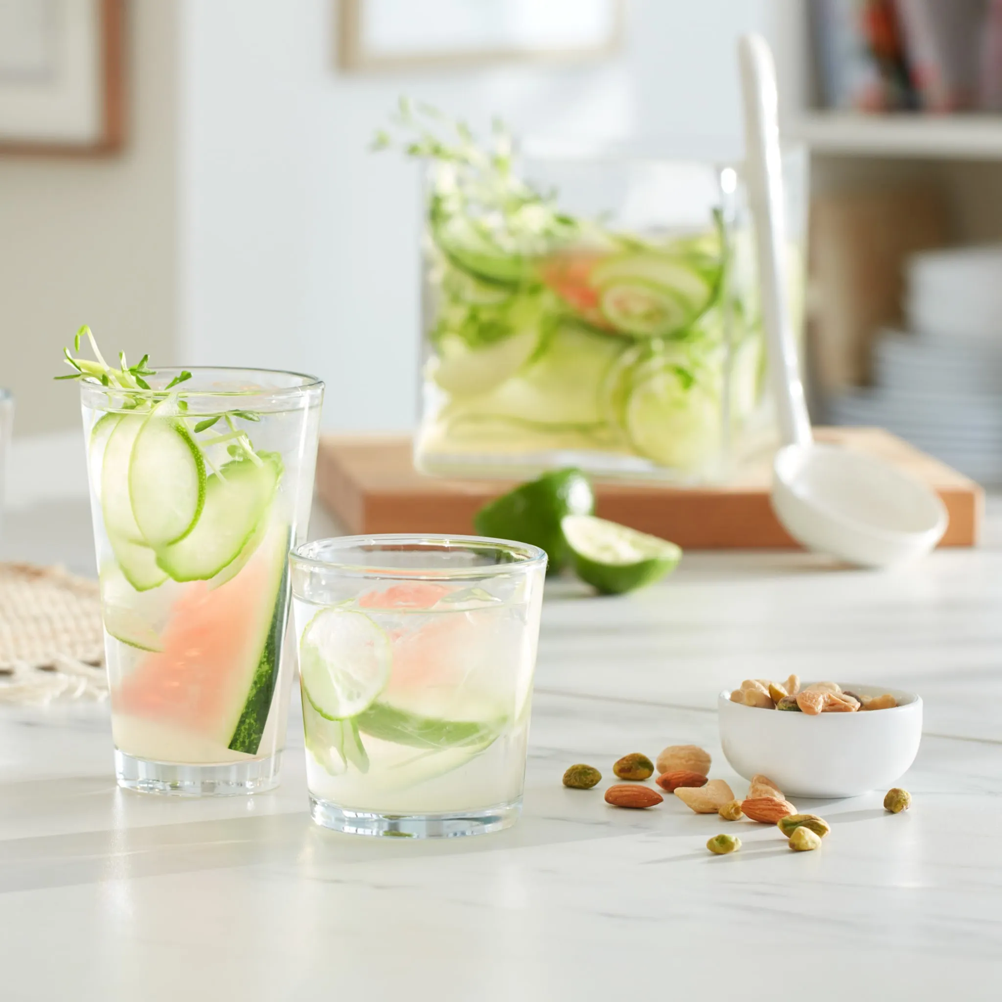 Preston 16 Piece Tumbler and Rocks Glass Set - Image 3