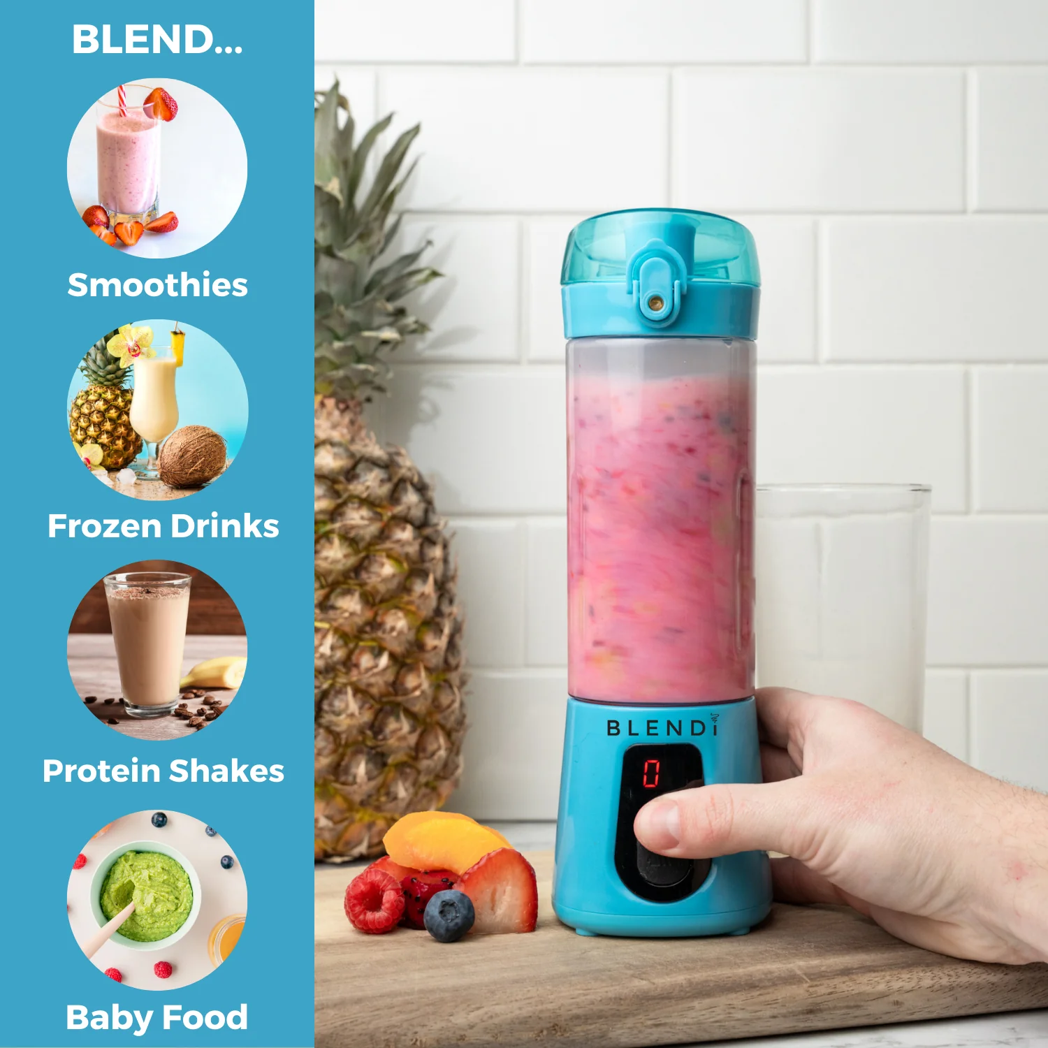 Pro+ Ice Crushing Portable Blender (17oz) - Image 50