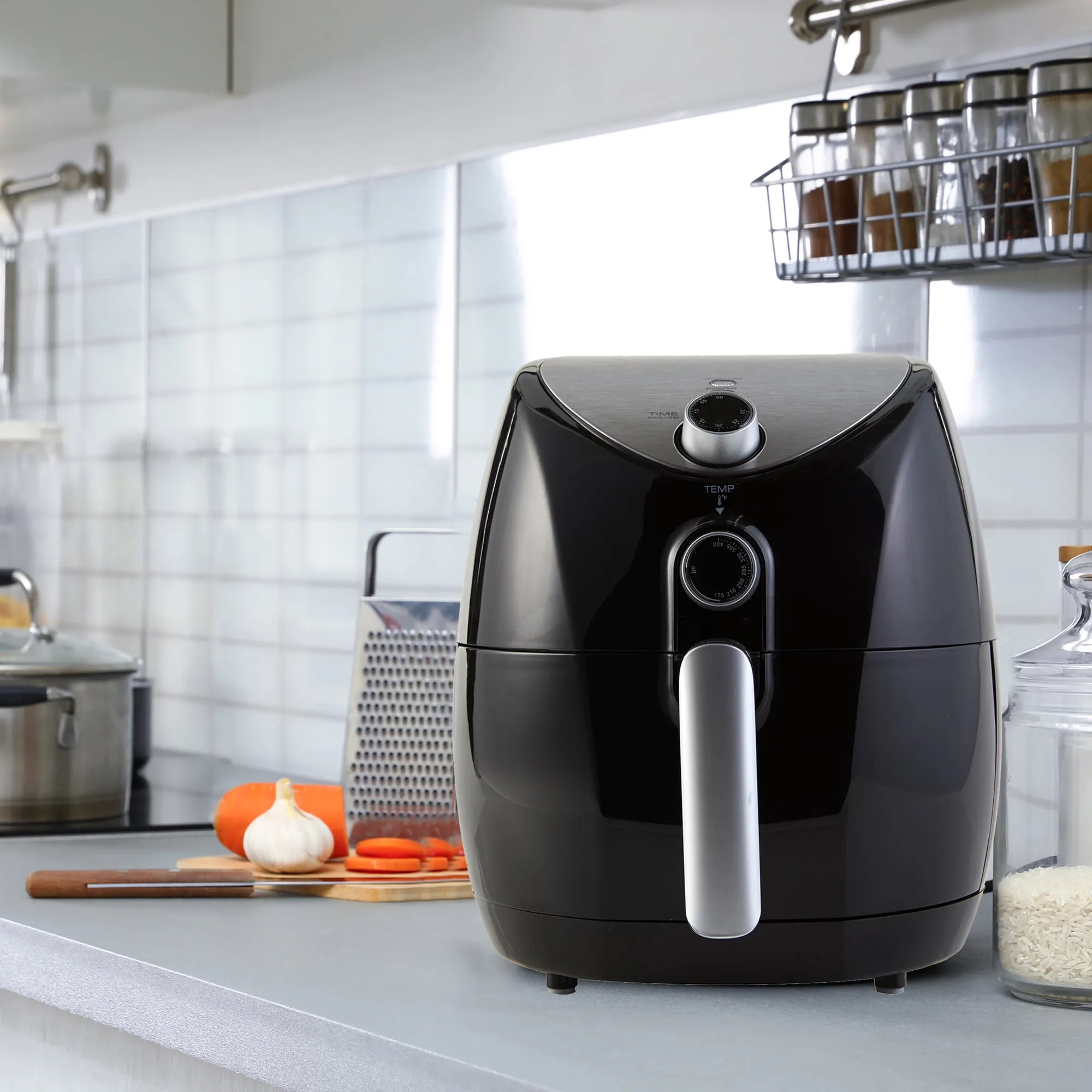 Professional Air Fryer - Black - Image 5