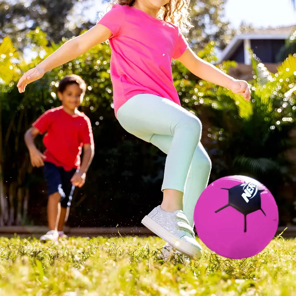 Proshot Foam Size 7 Soccer Ball - Pink - Image 3