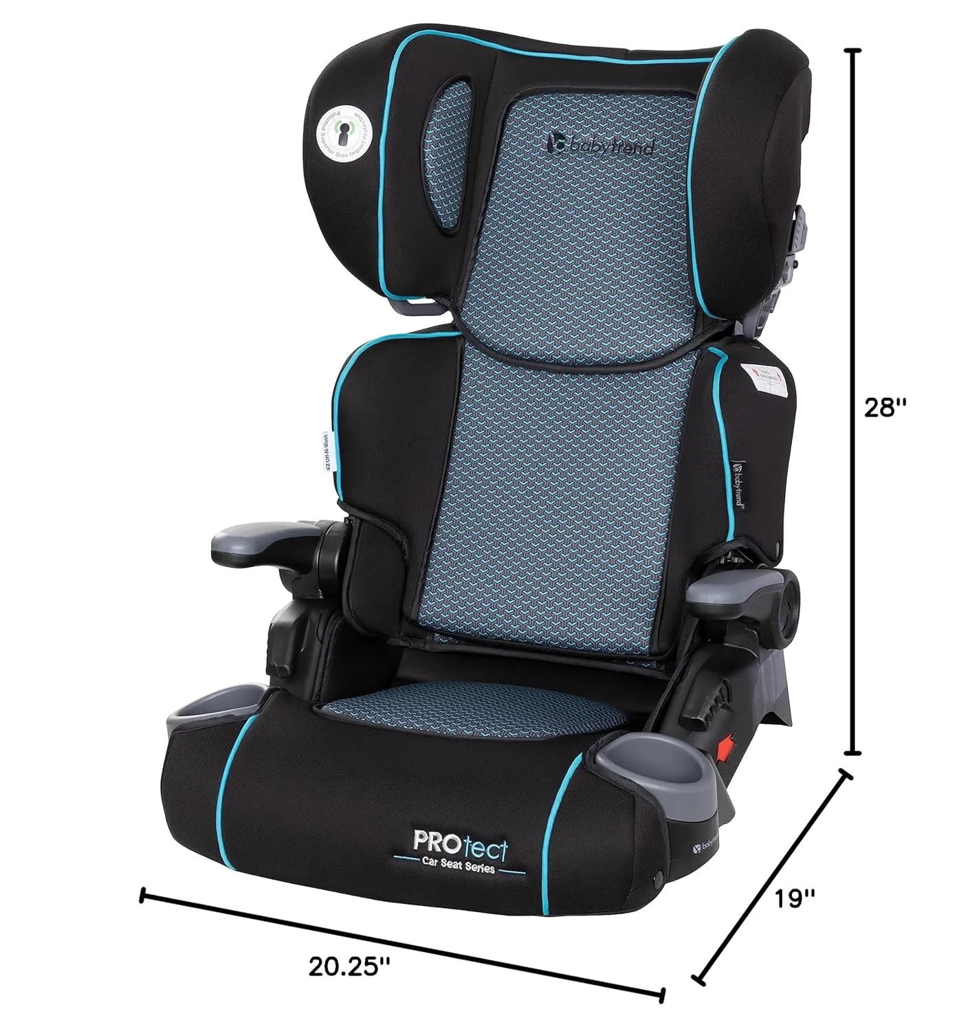 Protect 2-In-1 Folding Booster Car Seat - Aqua Tech - Image 3