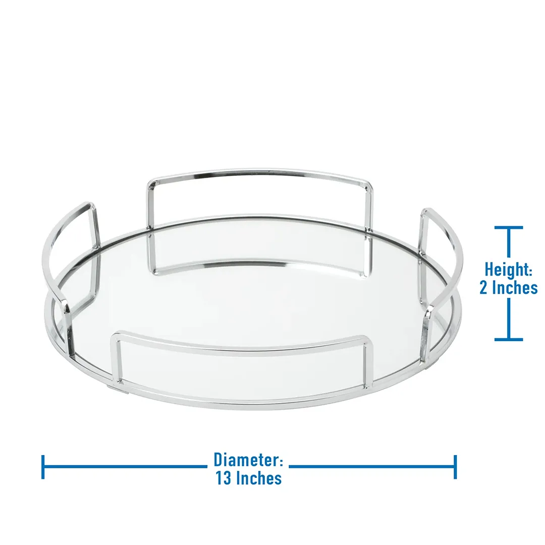 Ptolemy Mirror Tray - Chrome - Image 2