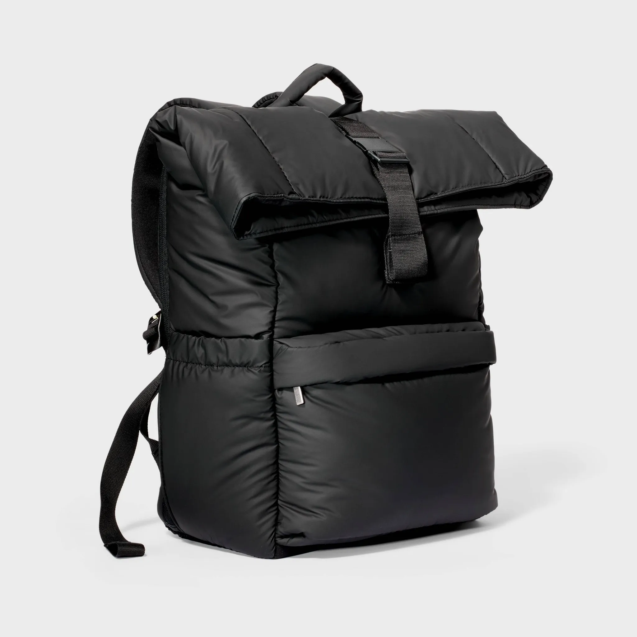 Puffer Backpack - Black