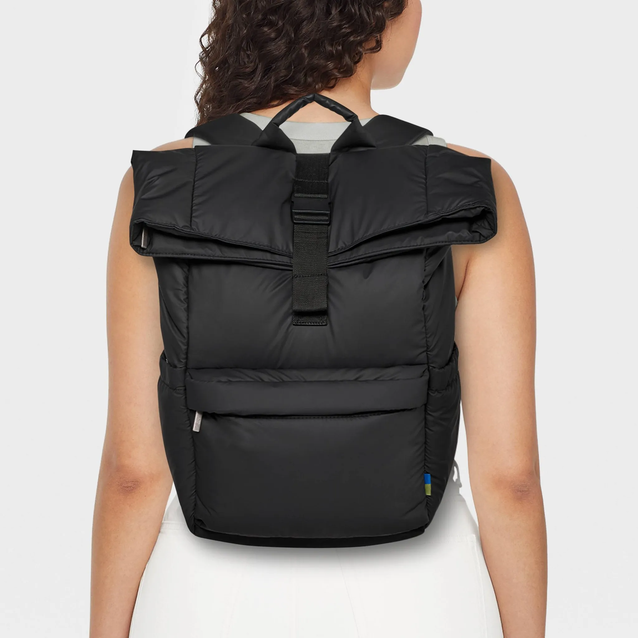 Puffer Backpack - Black - Image 2