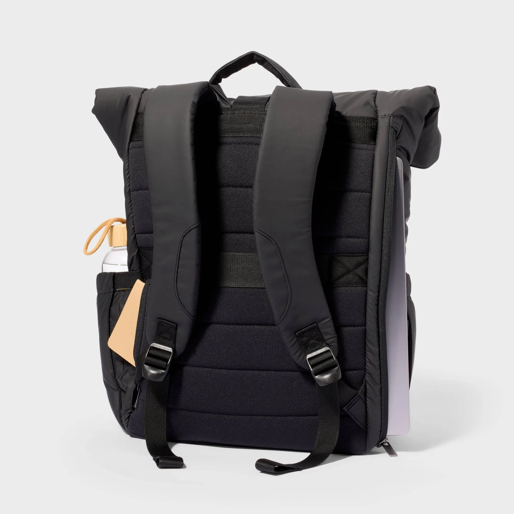 Puffer Backpack - Black - Image 4