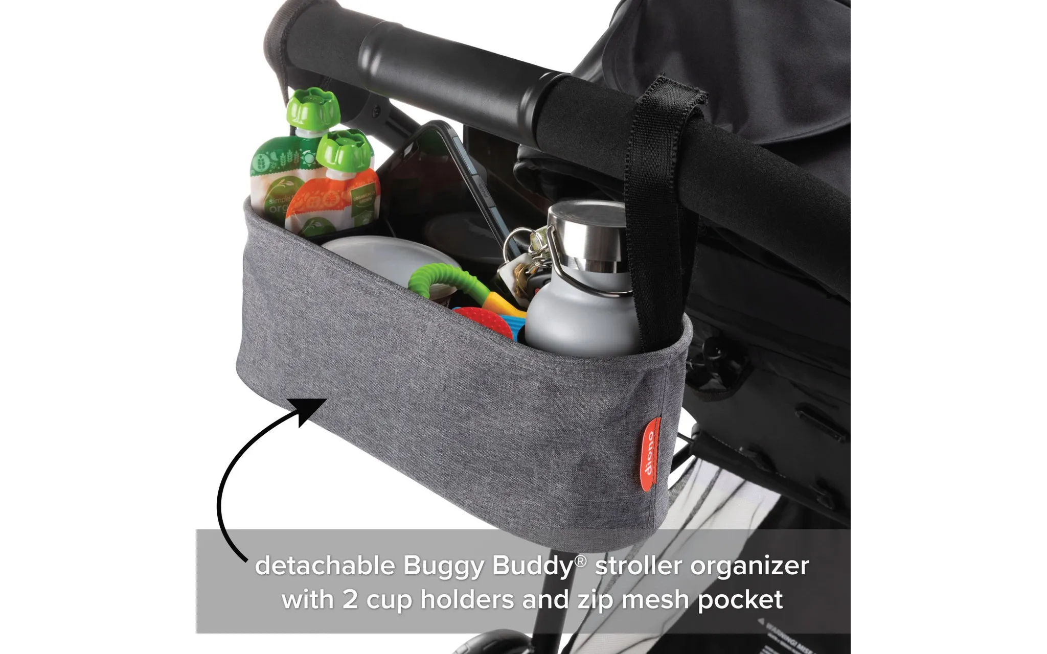 3-in-1 Travel System with Infant Car Seat - Black - Image 3