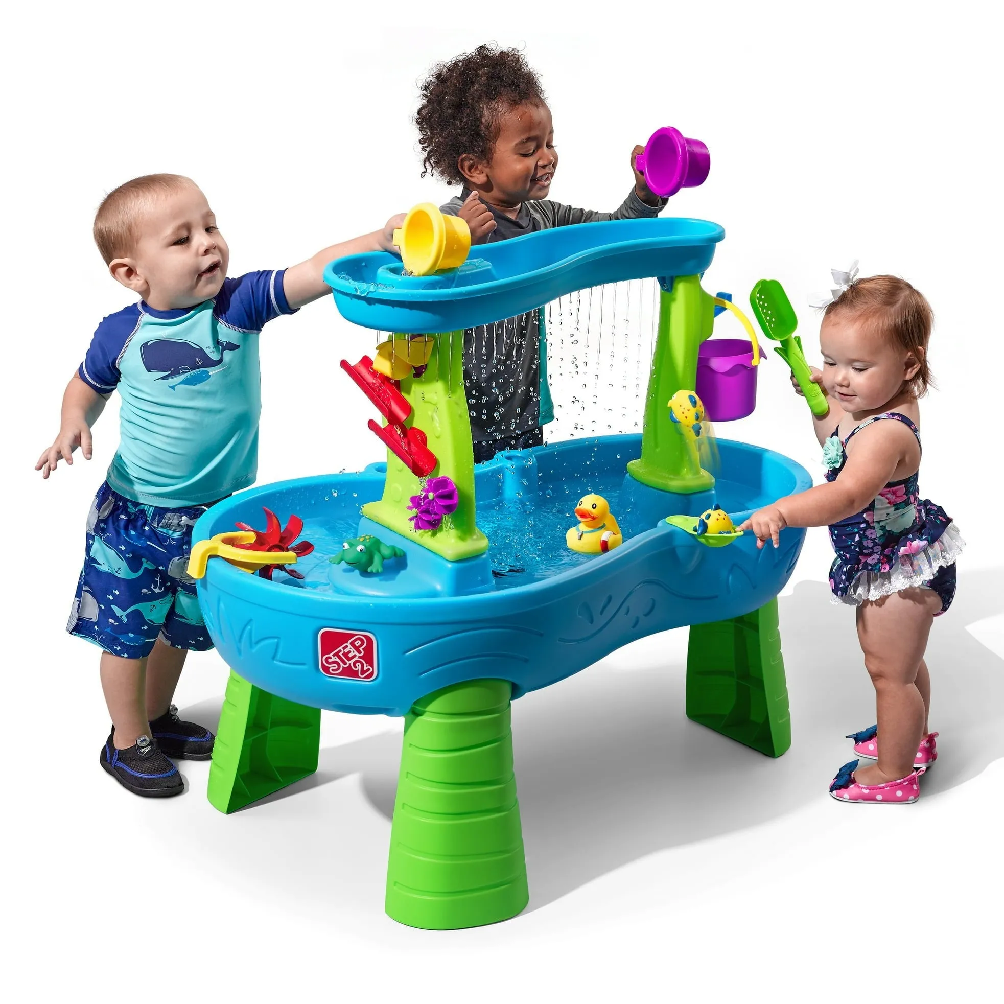 Rain Showers Splash Pond Water Table