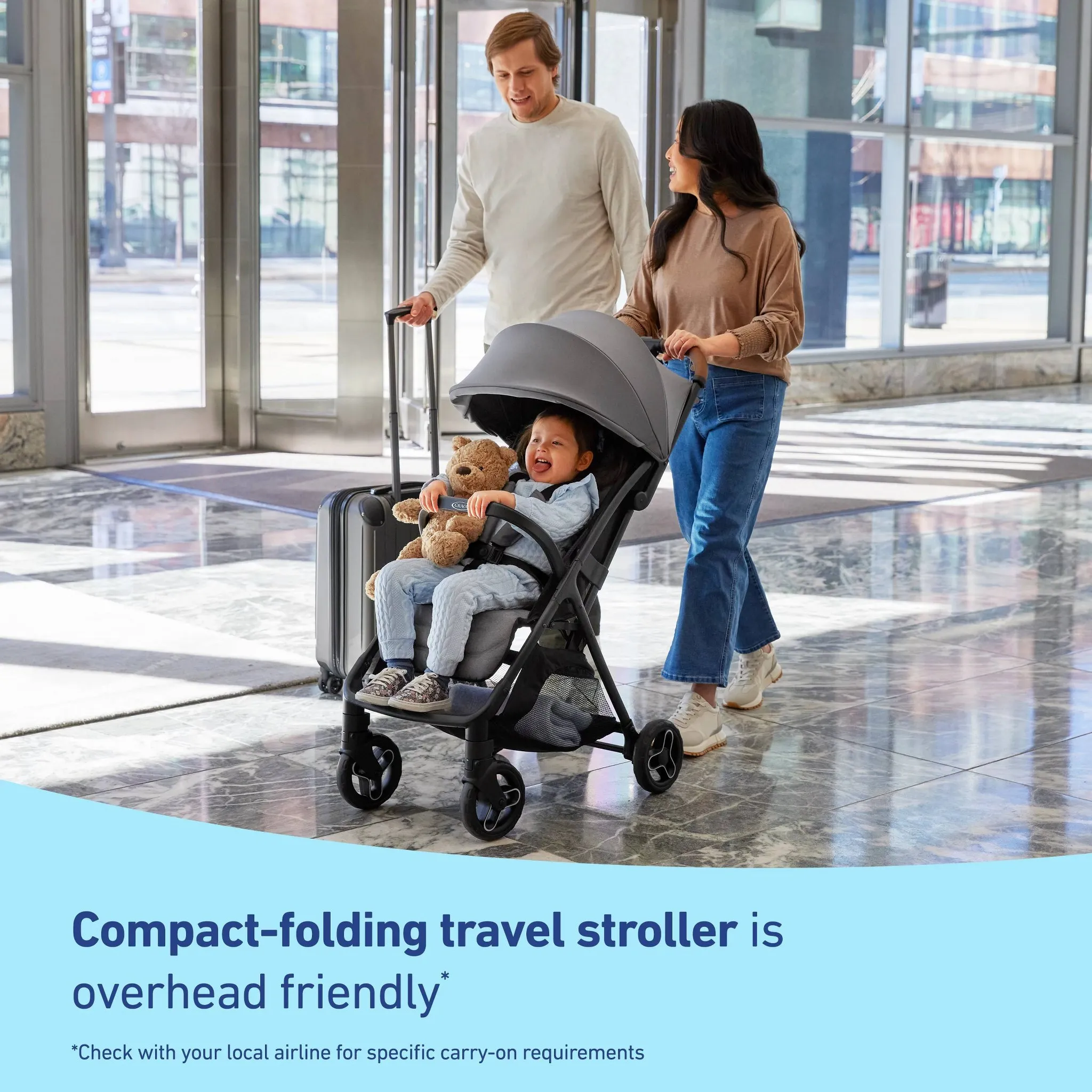 Ready2Jet Compact Stroller - Lilac Mod - Image 4