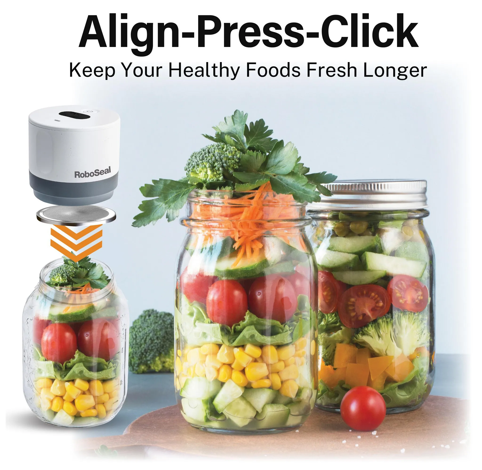 Rechargeable Mason Jar Vacuum Sealer Kit with 10 Lids - Image 5