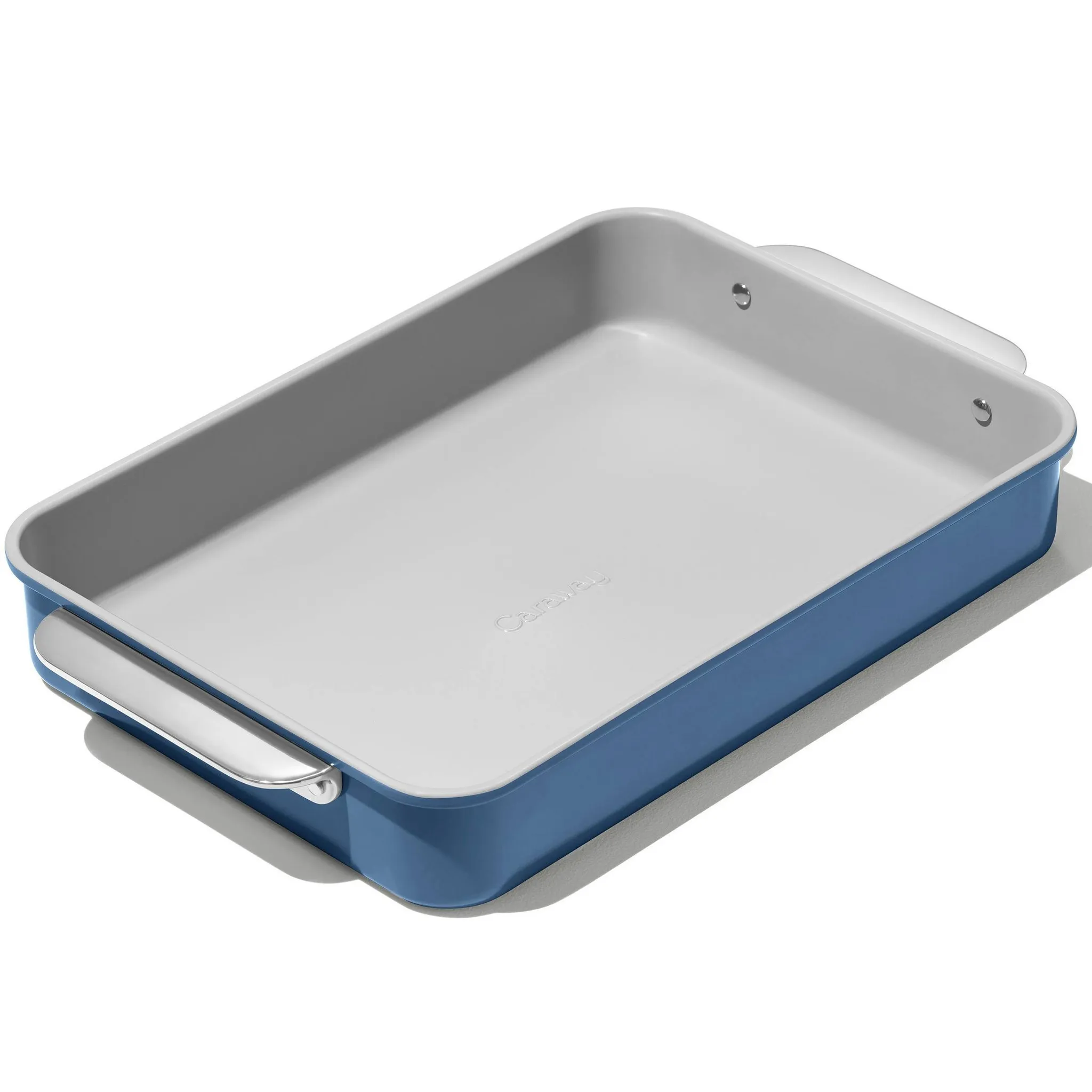 9x13" Nonstick Ceramic Rectangle Pan - Slate - Image 2