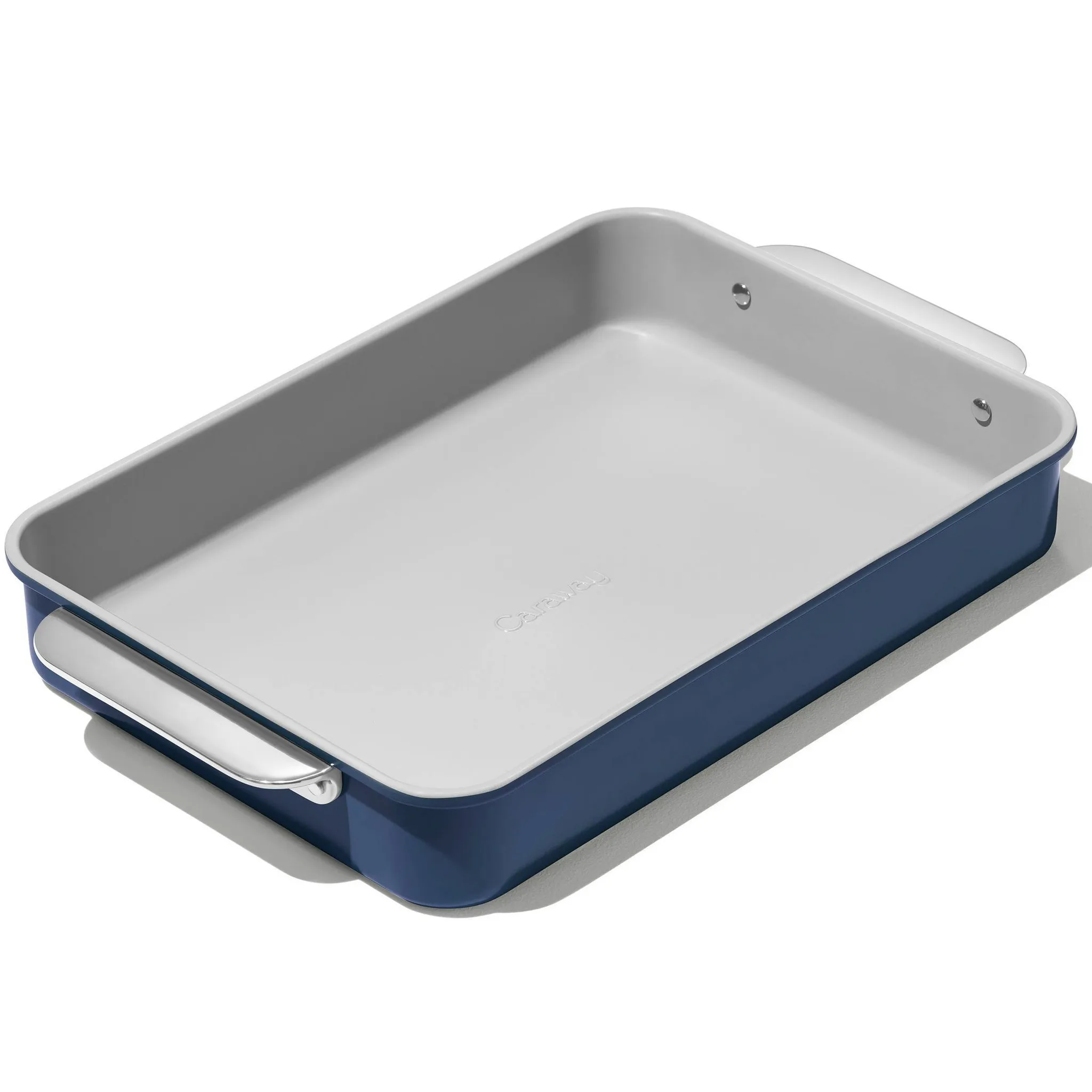 9x13' Nonstick Ceramic Rectangle Pan Navy - Image 2