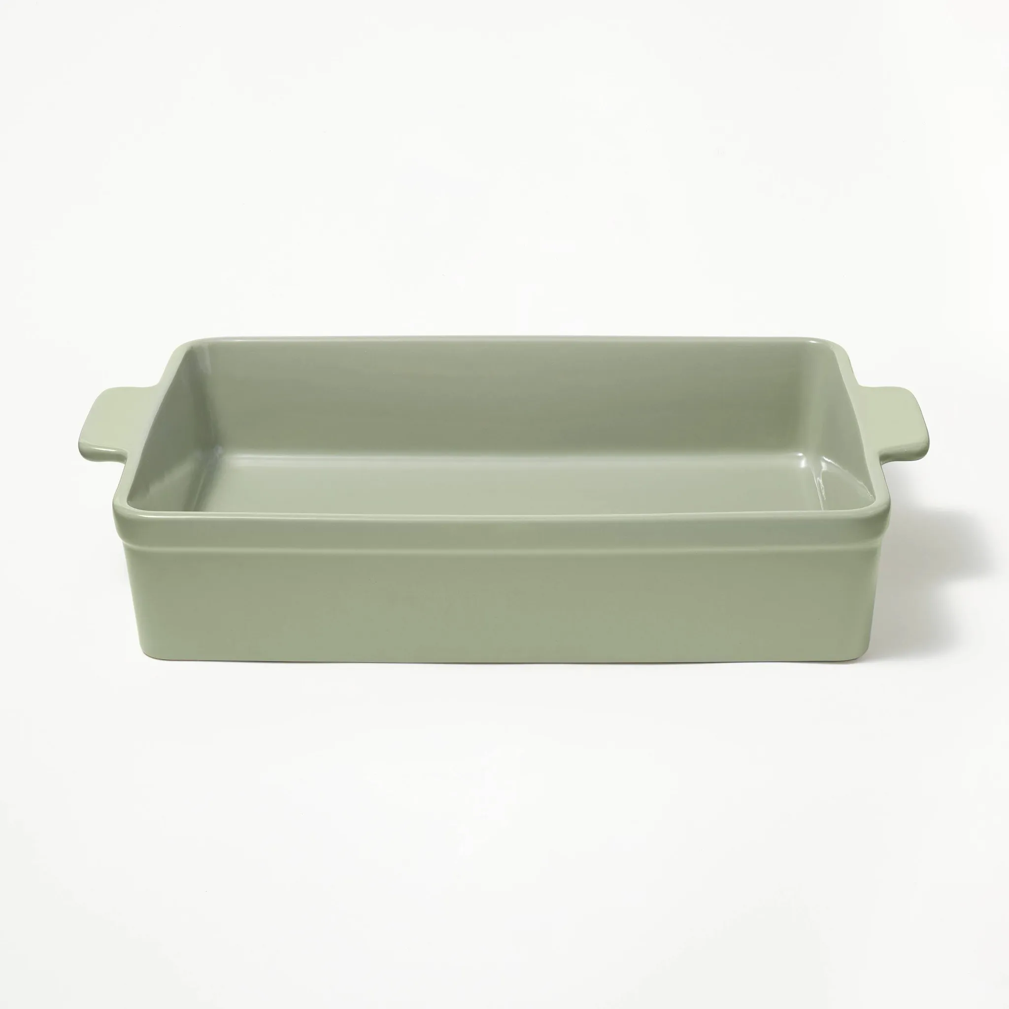 Rectangle Stoneware Baking Dish - Sage Green