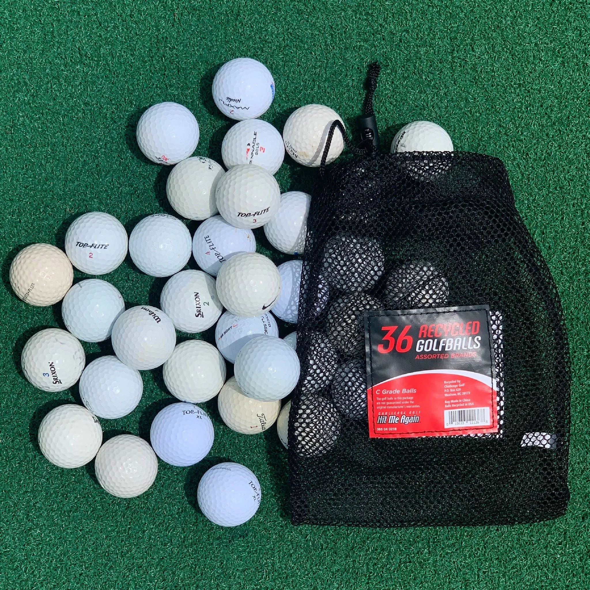 Recycled C-Grade Golf Balls - 36pk - Image 2