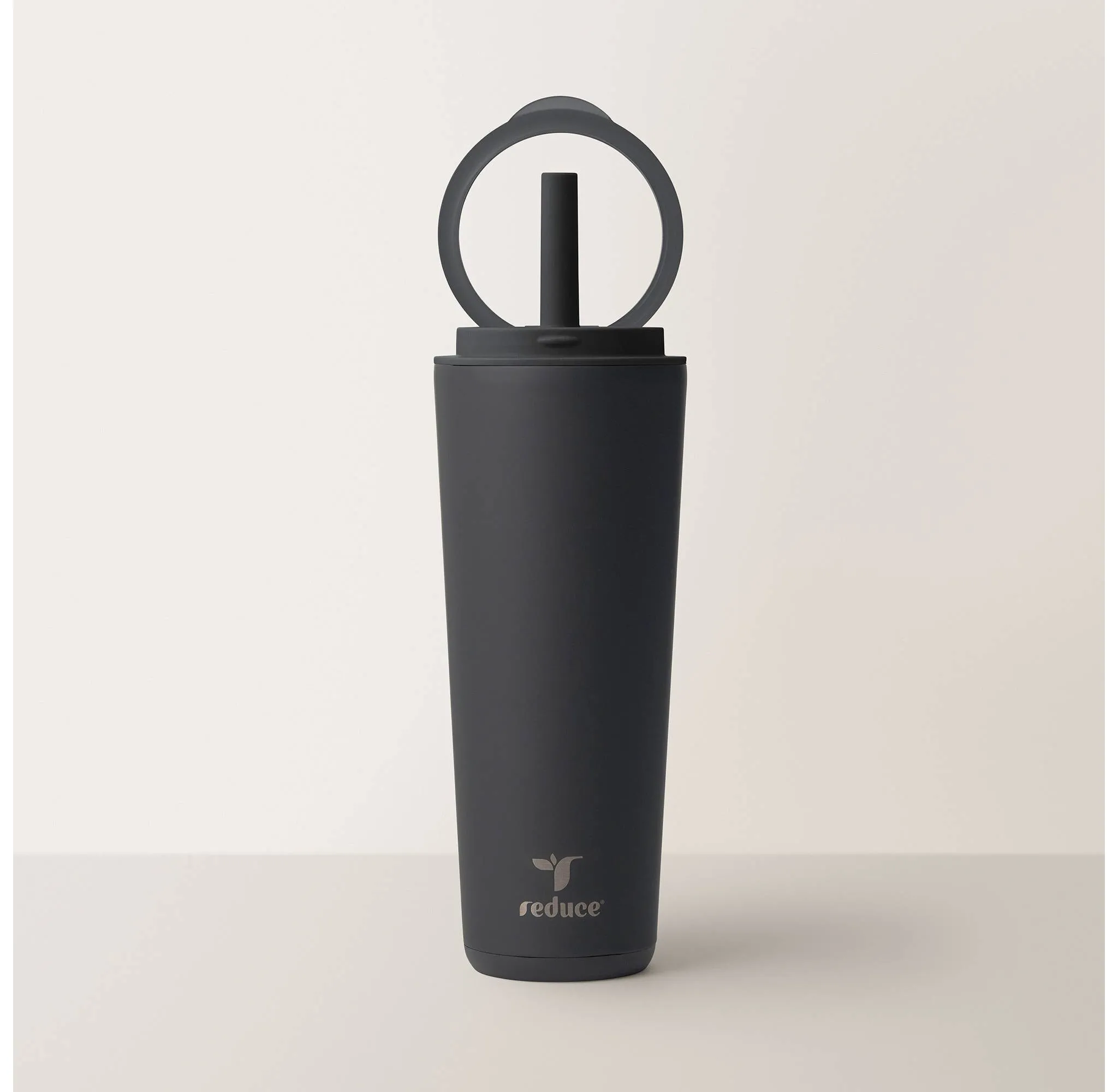 Reduce 24oz Halo Stainless Steel Straw Tumbler - Black - Image 4