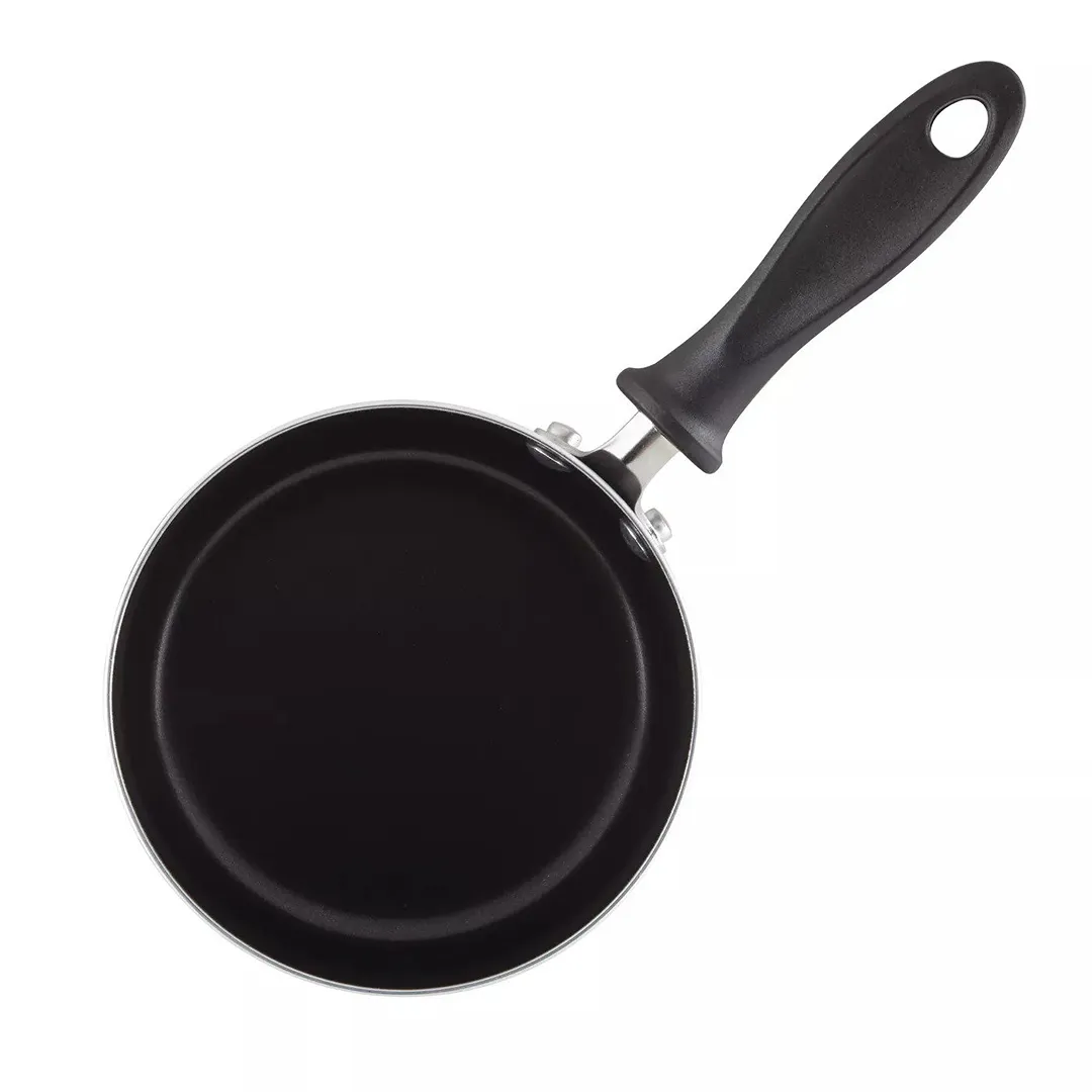Reliance 2qt Aluminum Nonstick Covered Saucepan - Black - Image 4